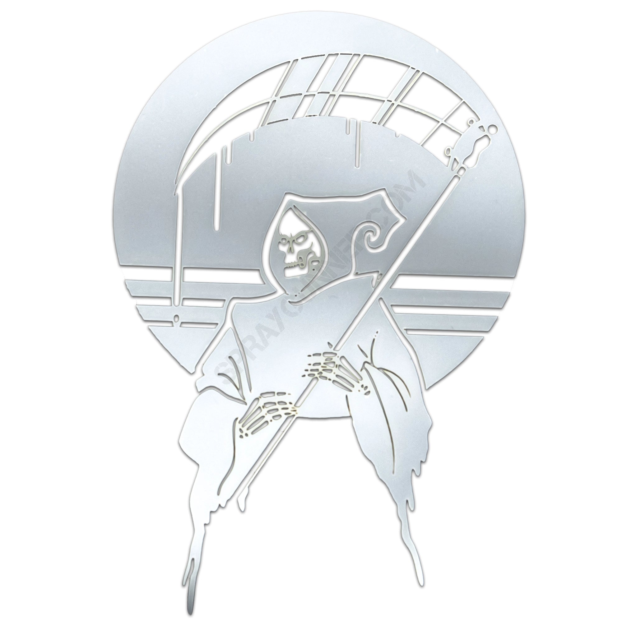 NO-NAME Brand Grim Reaper Stencil #1