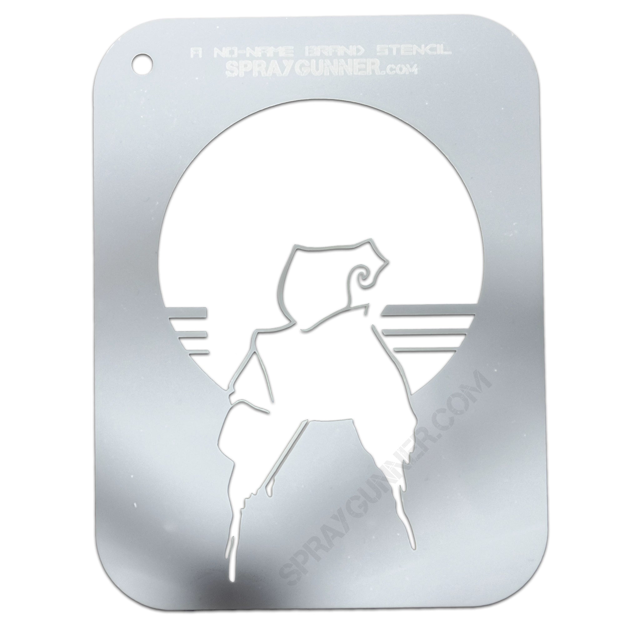 NO-NAME Brand Grim Reaper Stencil #1