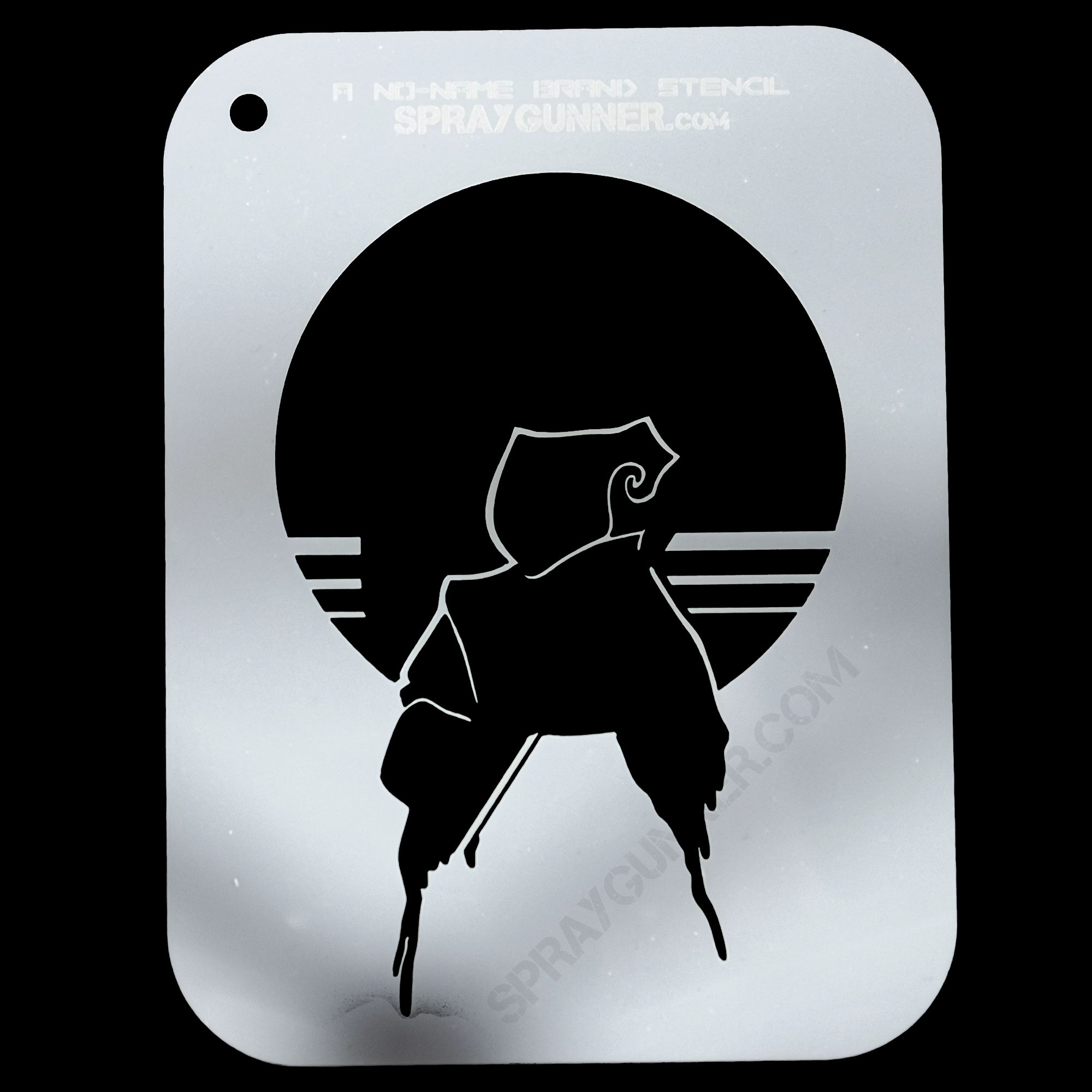 NO-NAME Brand Grim Reaper Stencil #1