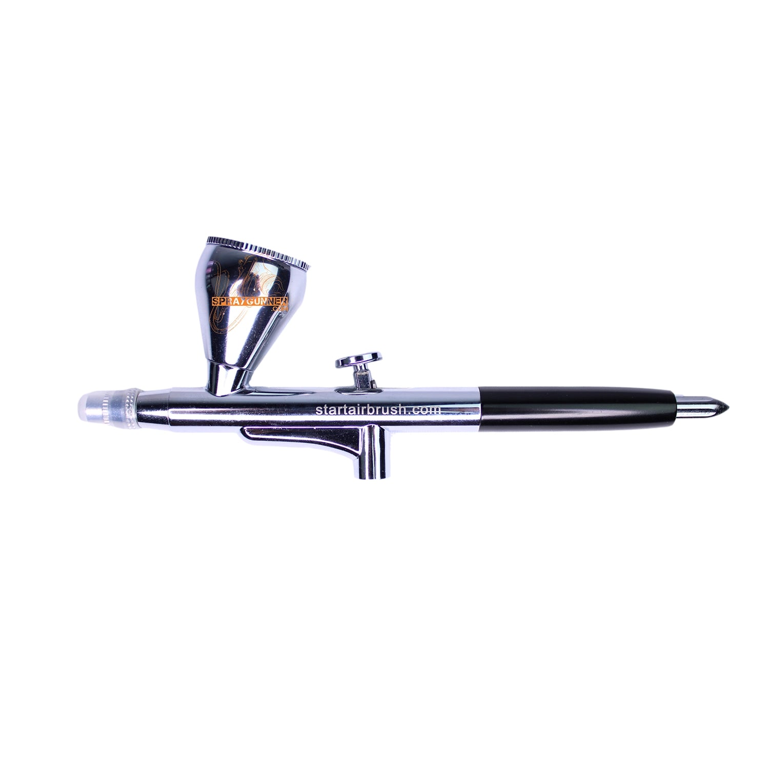 Black cordless airbrush compressor battery powered with NO-NAME Paint Set - Urbanlystore