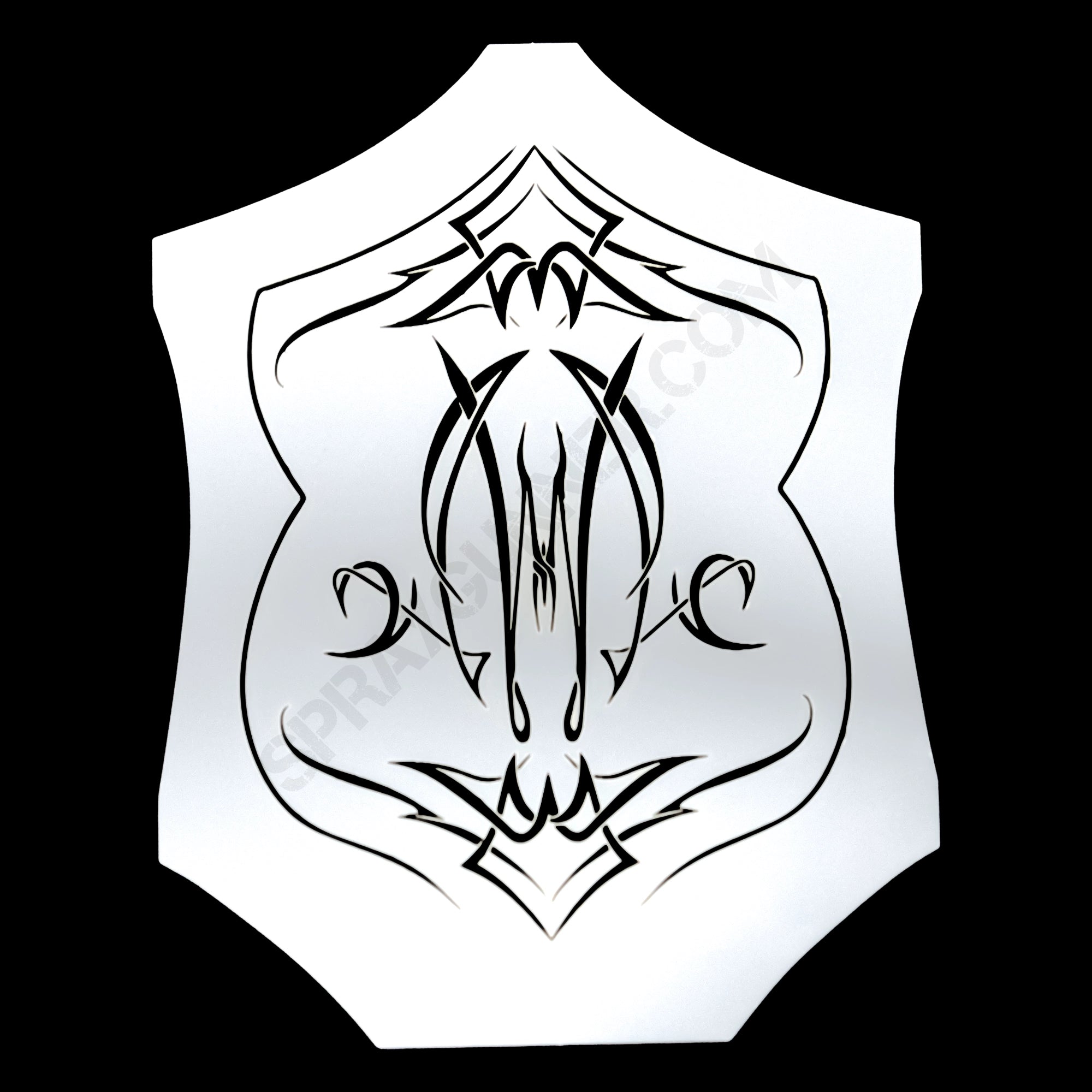 NO-NAME Brand Pinstripe Stencil #1