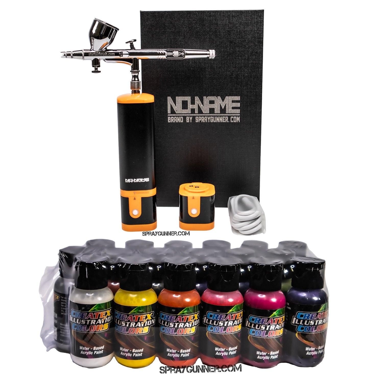 Cordless airbrush battery powered compressor with airbrush kit with Options - Urbanlystore