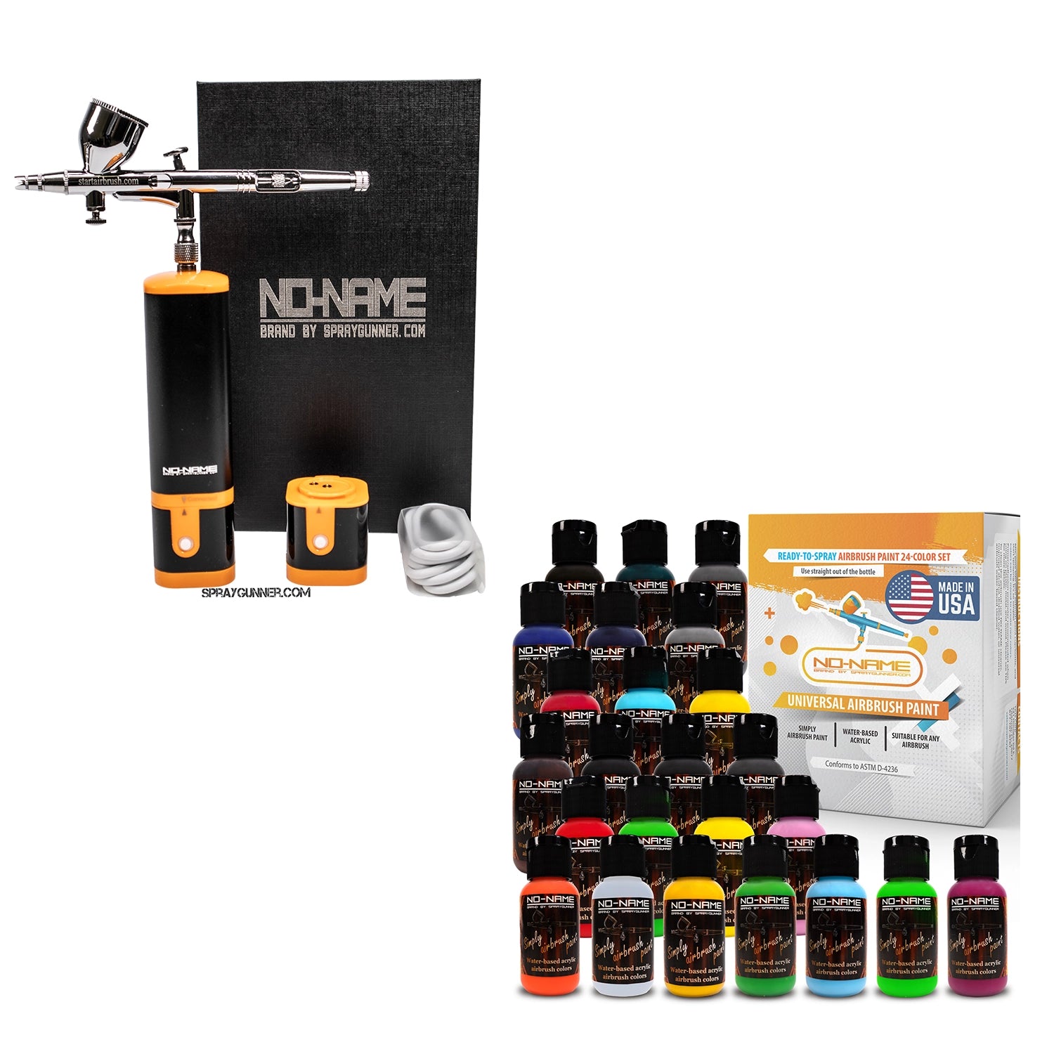 Cordless airbrush battery powered compressor with airbrush kit with Options - Urbanlystore