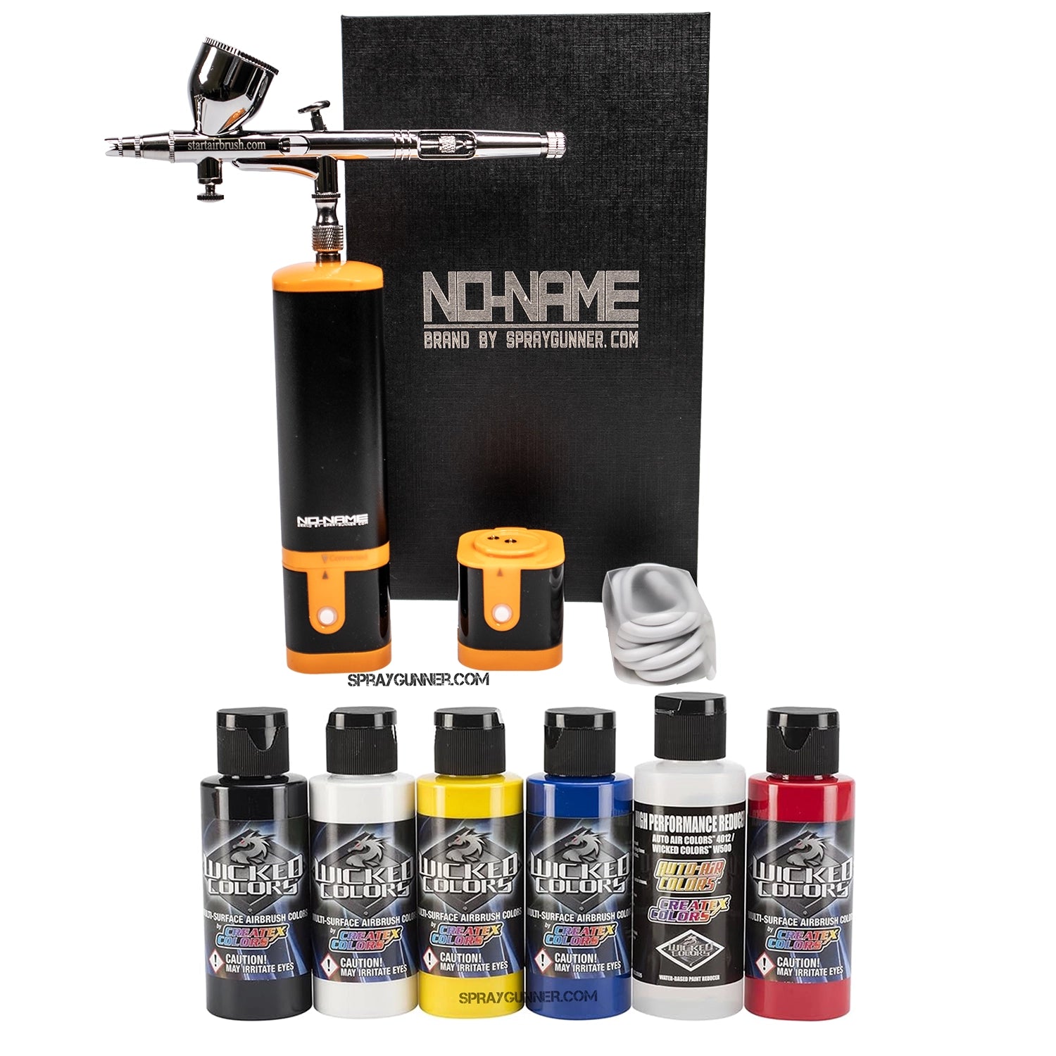 Cordless airbrush battery powered compressor with airbrush kit with Options - Urbanlystore