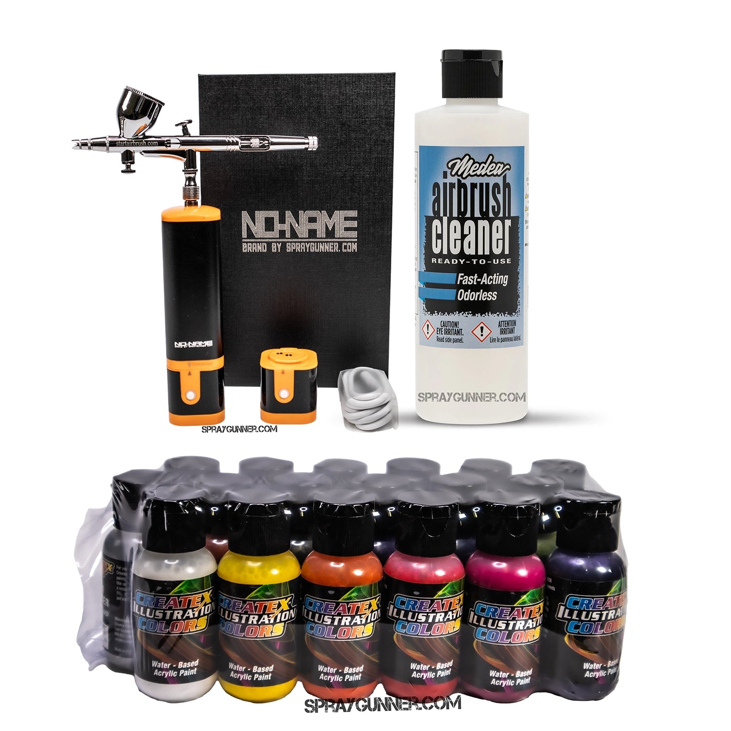 Cordless airbrush battery powered compressor with airbrush kit with Options - Urbanlystore