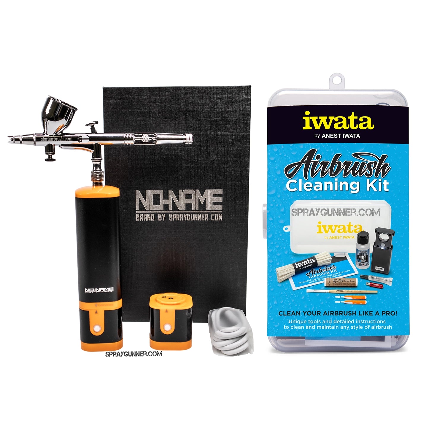 Cordless airbrush battery powered compressor with airbrush kit with Options - Urbanlystore