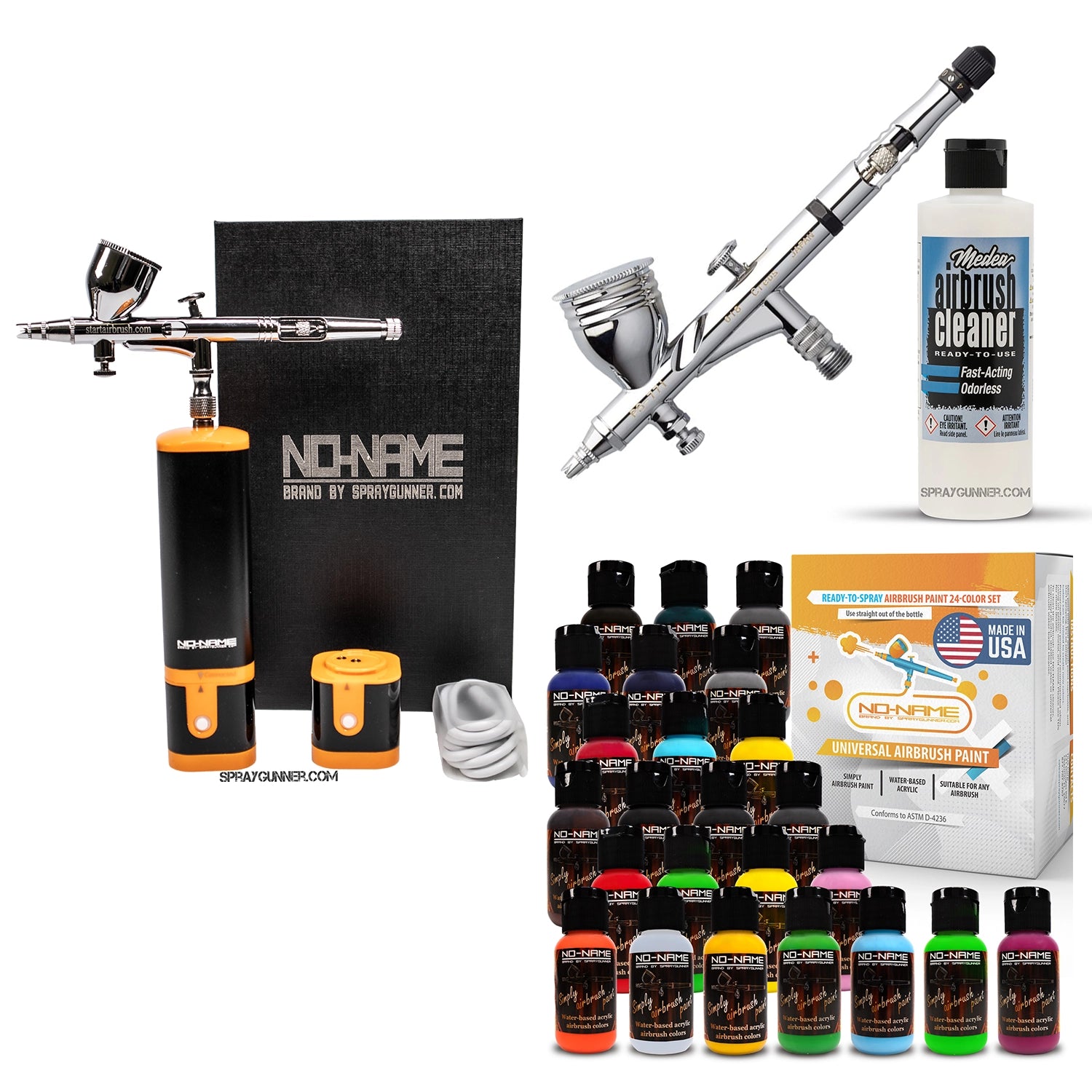 Cordless airbrush battery powered compressor with airbrush kit with Options - Urbanlystore