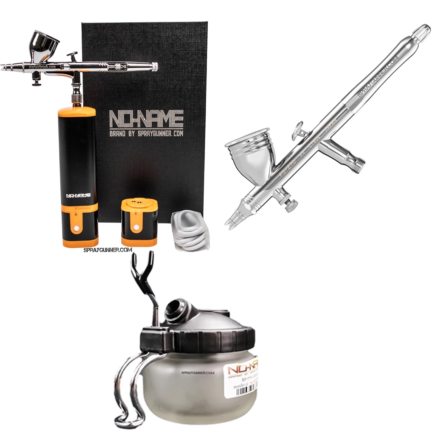 Cordless airbrush battery powered compressor with airbrush kit with Options - Urbanlystore