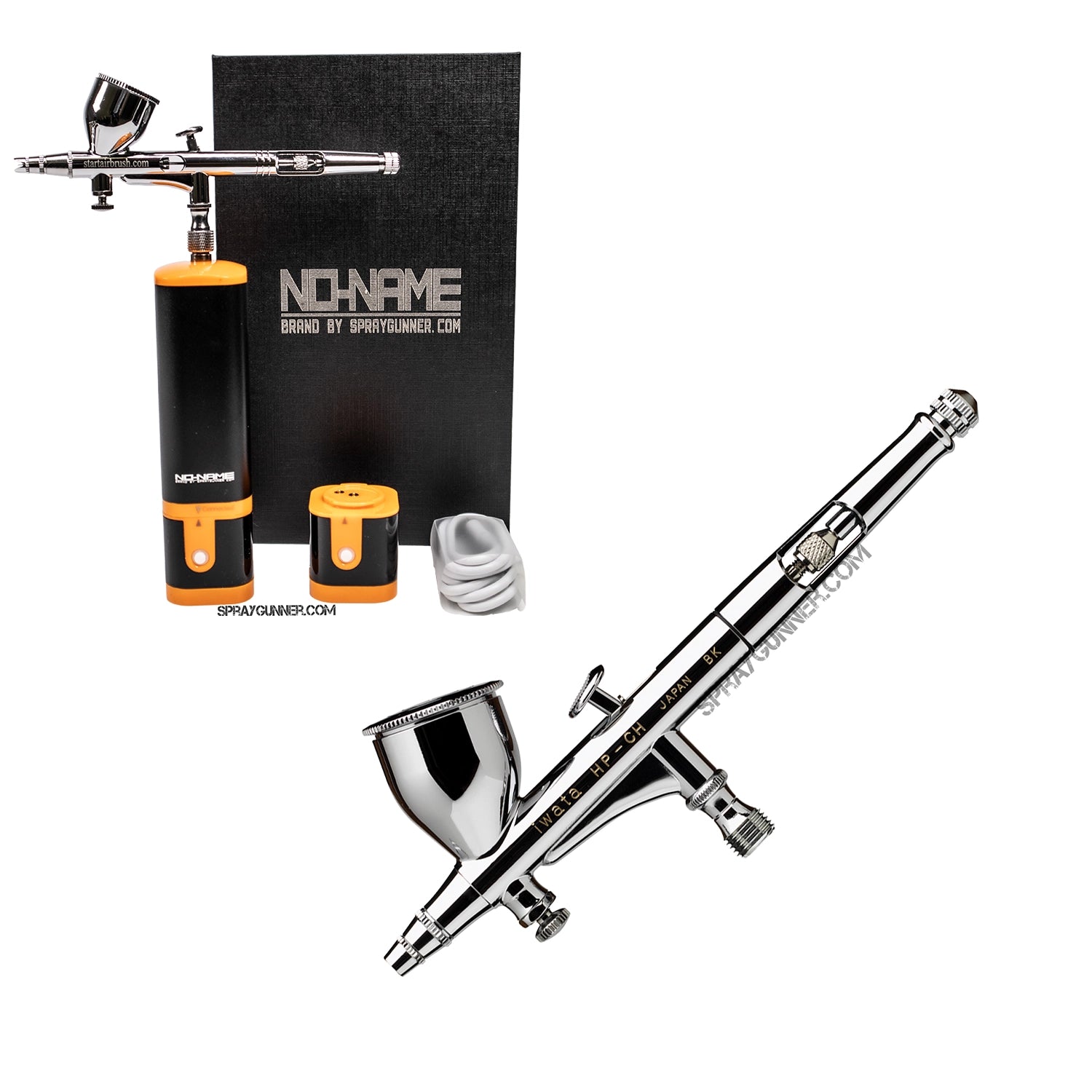 Cordless airbrush battery powered compressor with airbrush kit with Options - Urbanlystore