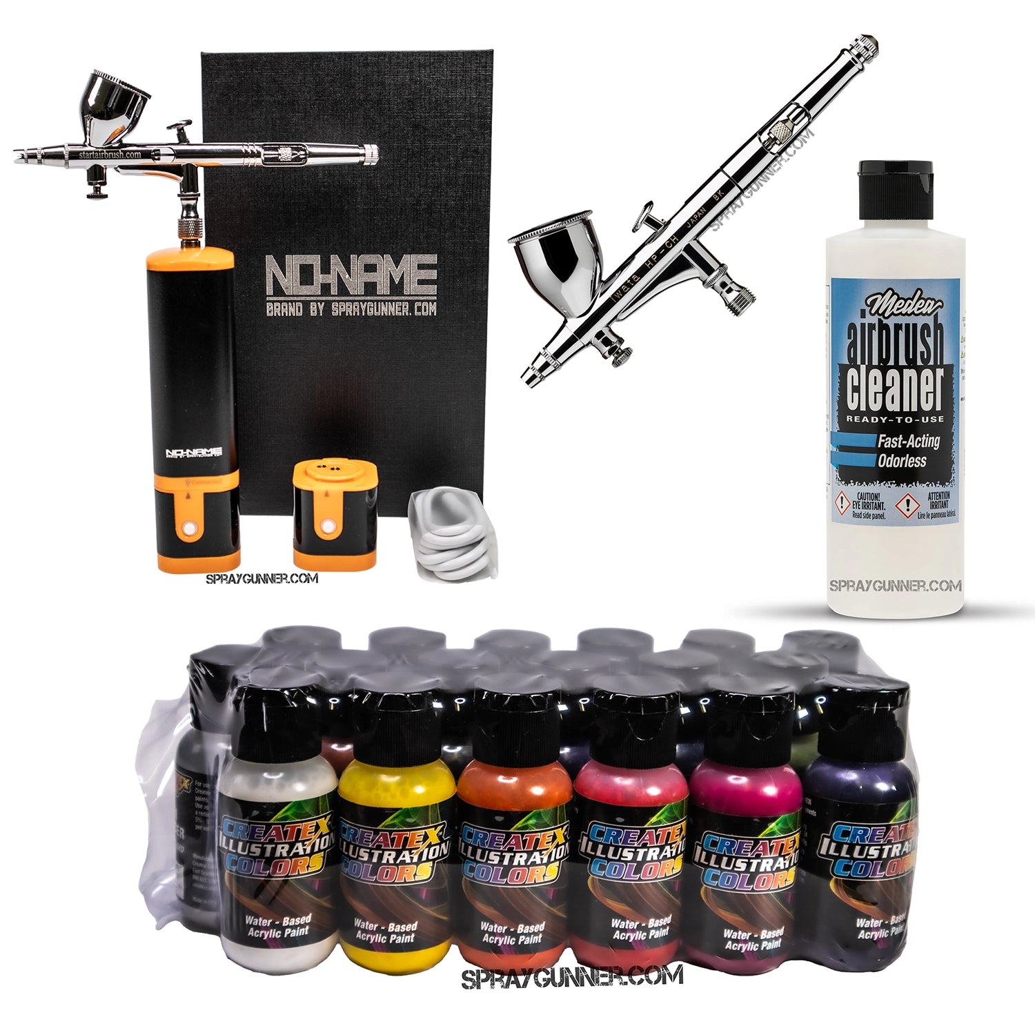 Cordless airbrush battery powered compressor with airbrush kit with Options - Urbanlystore