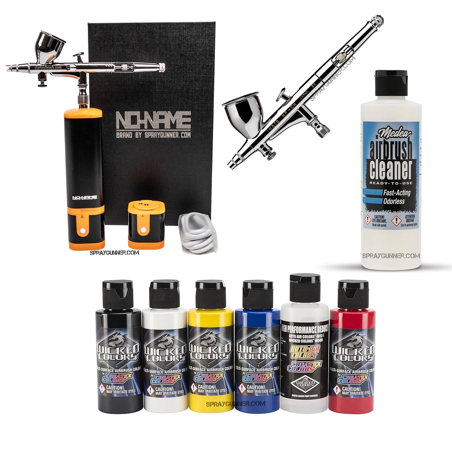 Cordless airbrush battery powered compressor with airbrush kit with Options - Urbanlystore