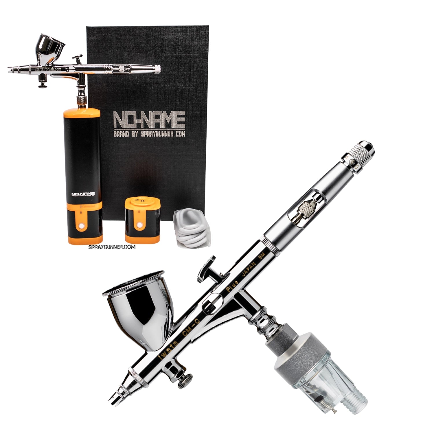 Cordless airbrush battery powered compressor with airbrush kit with Options - Urbanlystore