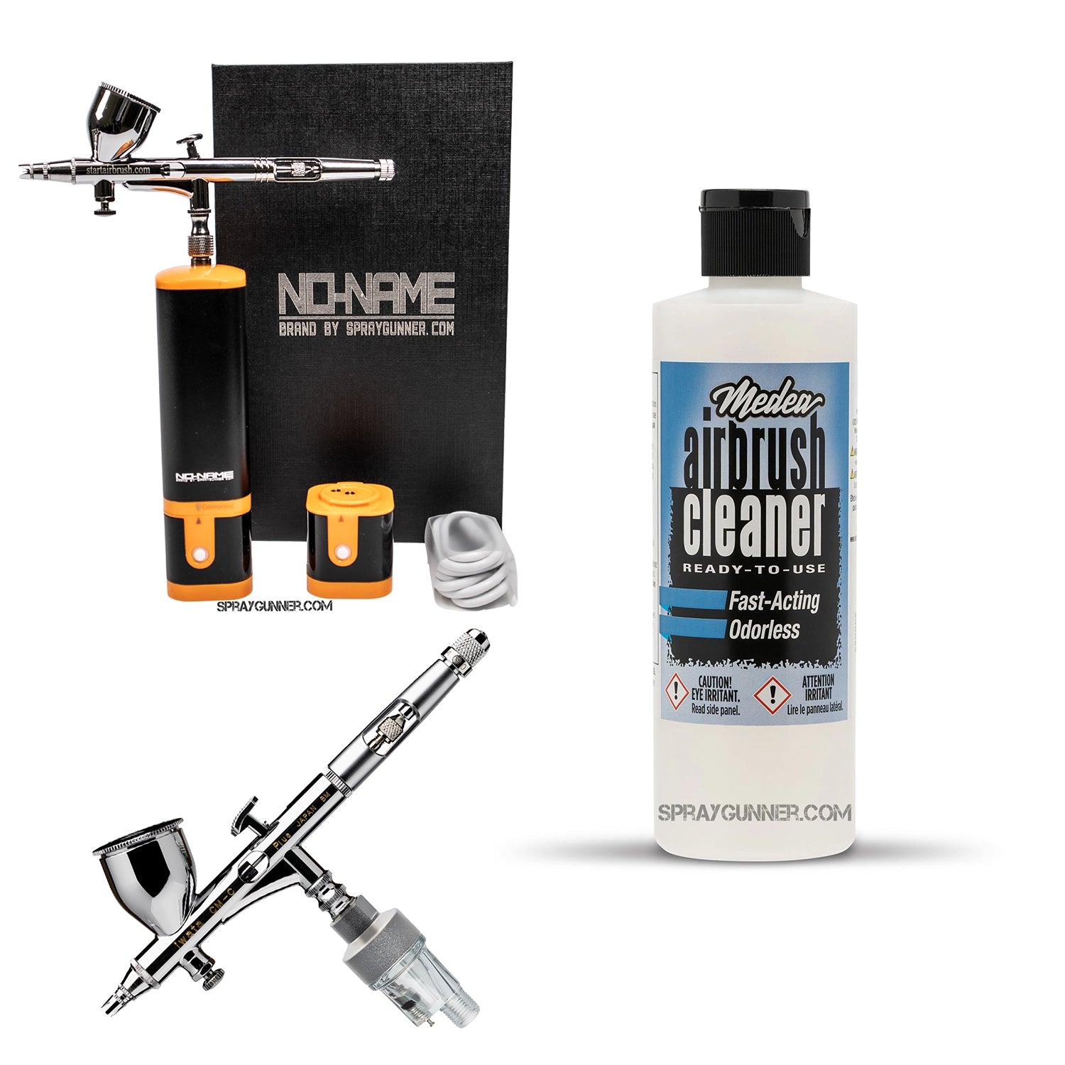 Cordless airbrush battery powered compressor with airbrush kit with Options - Urbanlystore