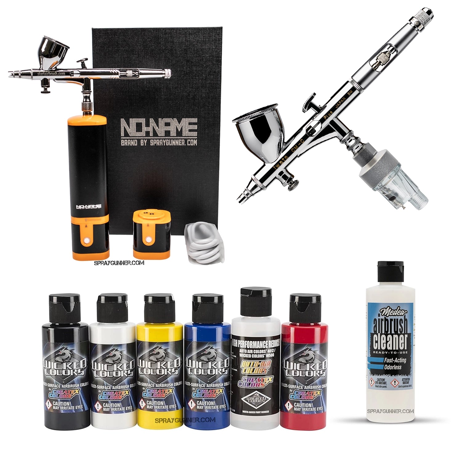 Cordless airbrush battery powered compressor with airbrush kit with Options - Urbanlystore