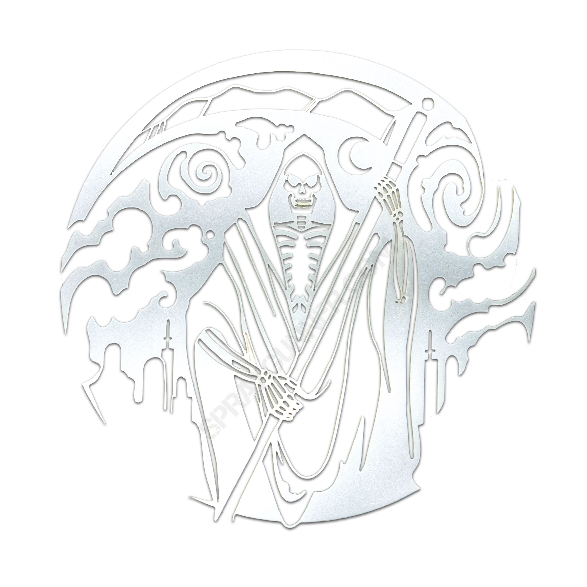 NO-NAME Brand Grim Reaper Stencil #2 NO-NAME brand at Urbanlystore
