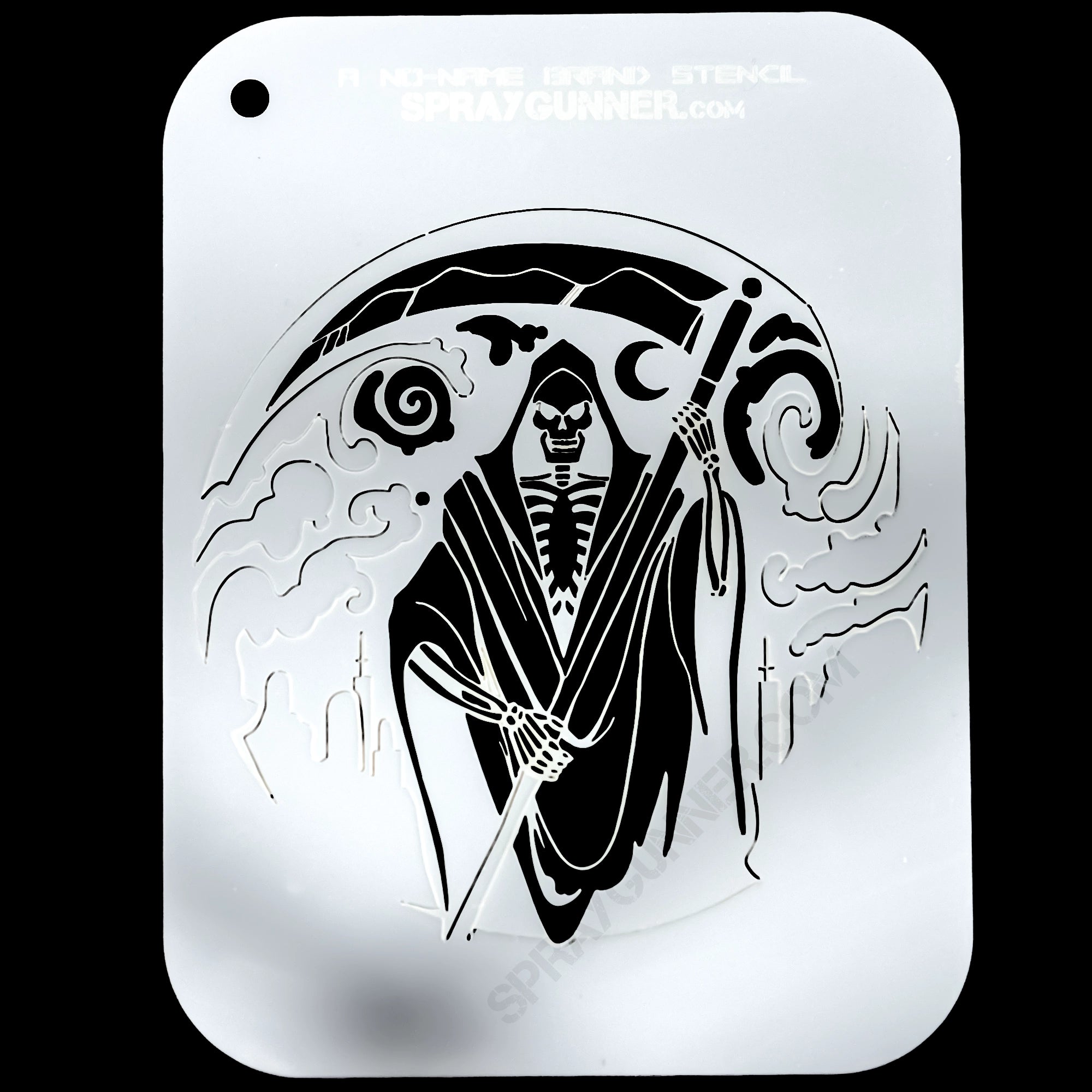 NO-NAME Brand Grim Reaper Stencil #2 NO-NAME brand at Urbanlystore