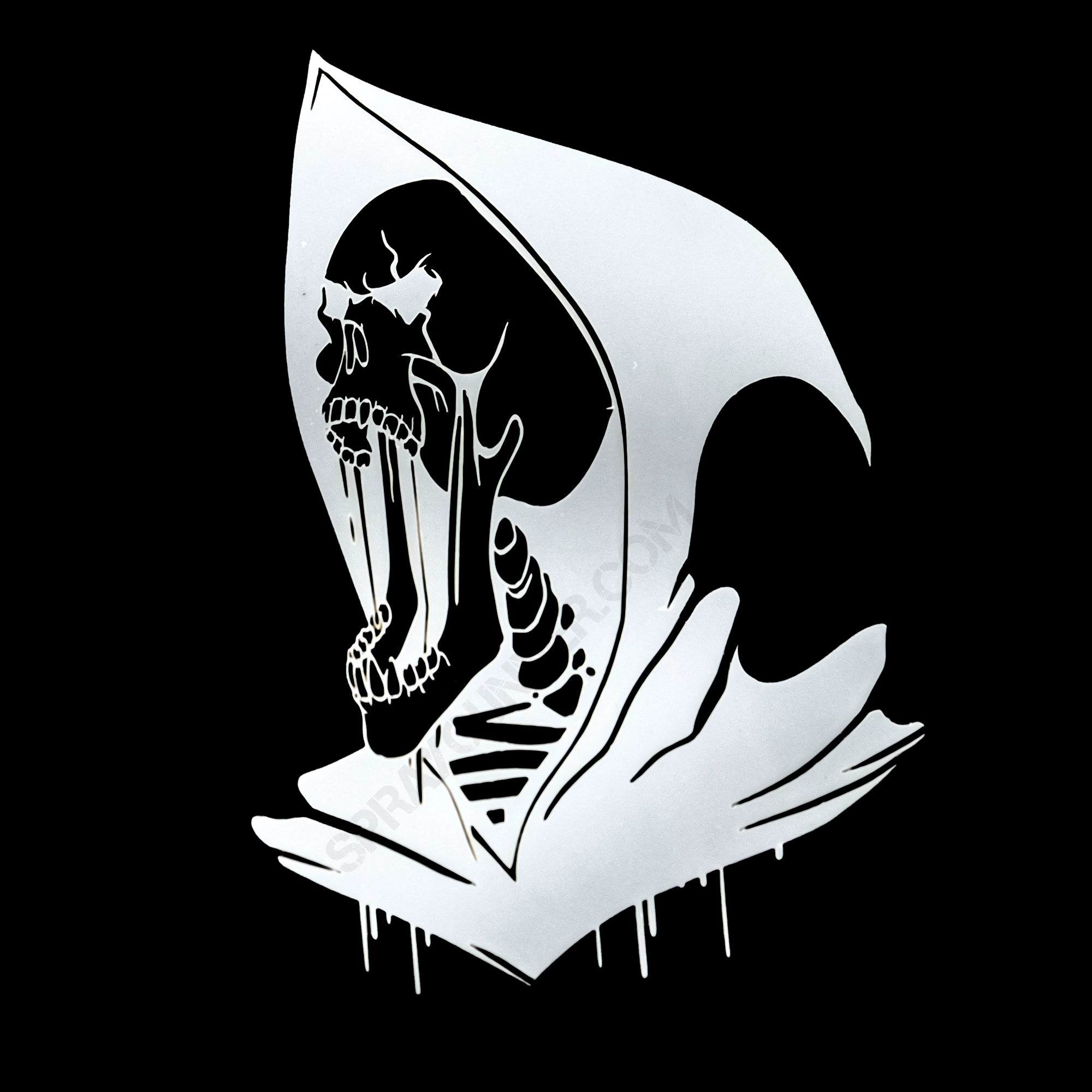 NO-NAME Brand Grim Reaper Stencil #3 NO-NAME brand at Urbanlystore