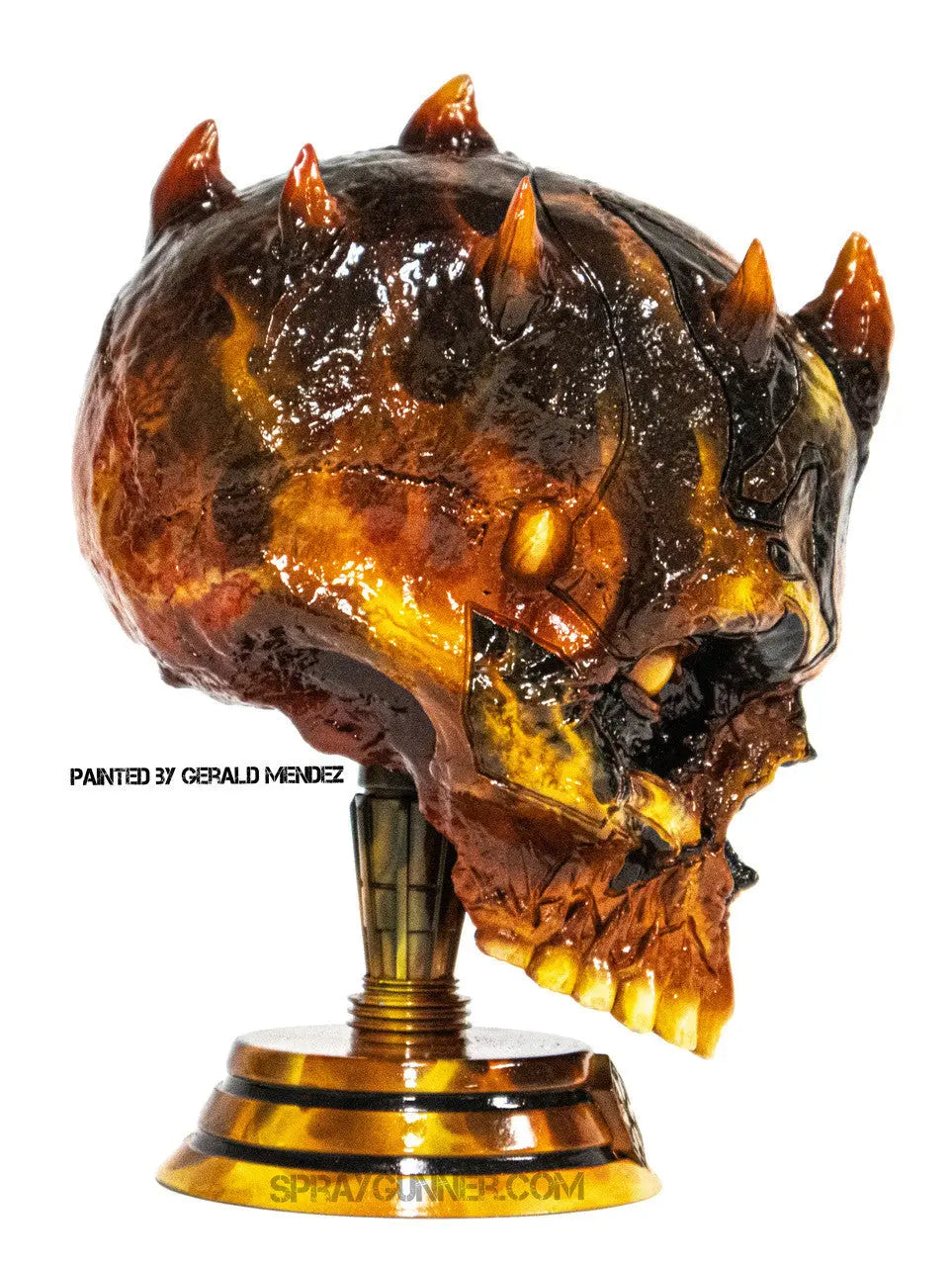NO-NAME Limited edition Darth Maul Paintable 3D-Printed Resin Skull - Urbanlystore