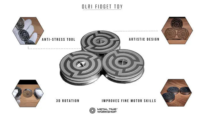 OLRI Fidget Toy Metal Model - Urbanlystore