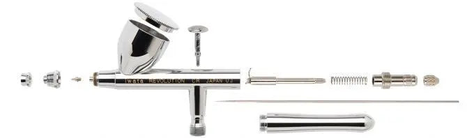 Iwata Revolution HP-CR Gravity Feed Dual Action Airbrush - Urbanlystore