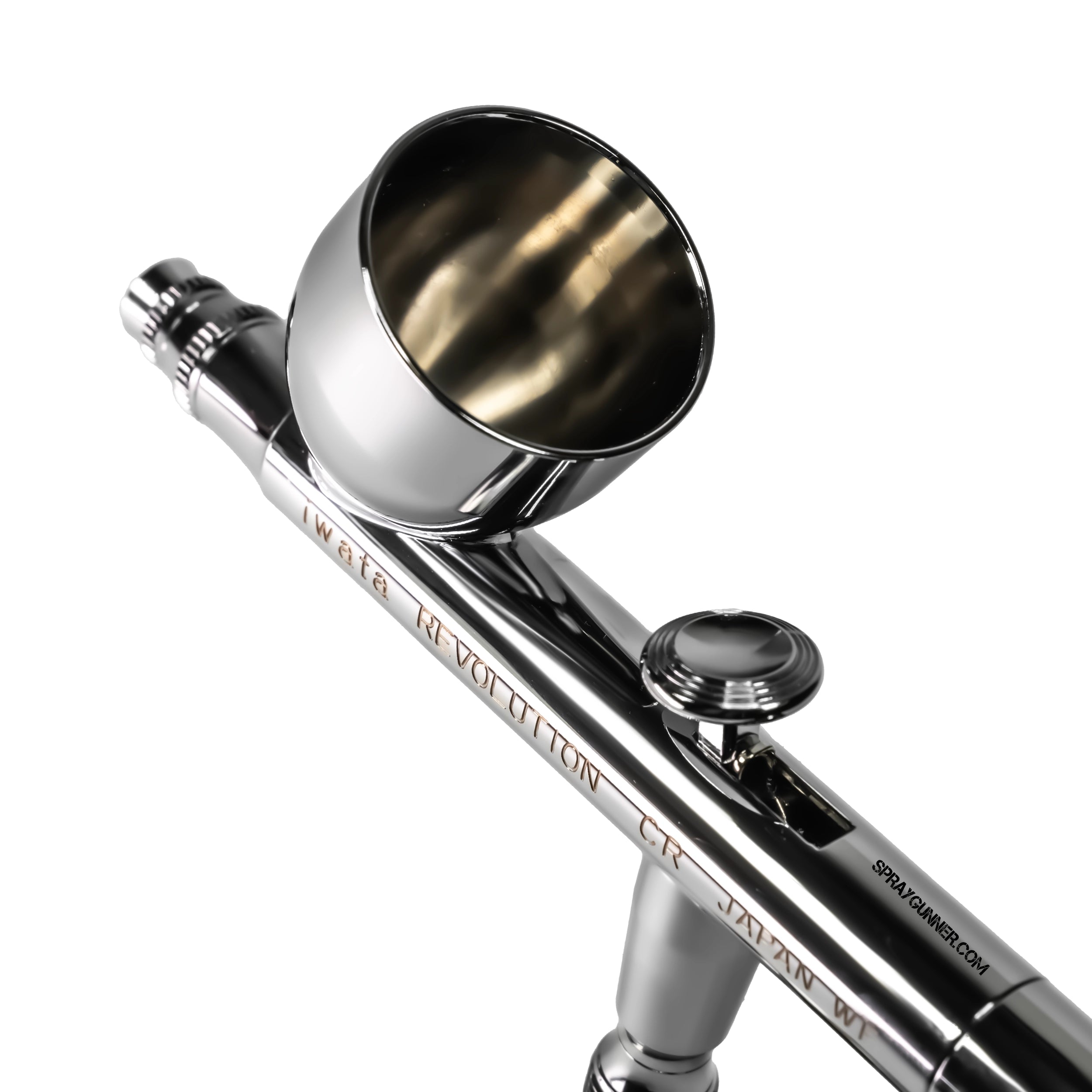 Iwata Revolution HP-CR Gravity Feed Dual Action Airbrush - Urbanlystore