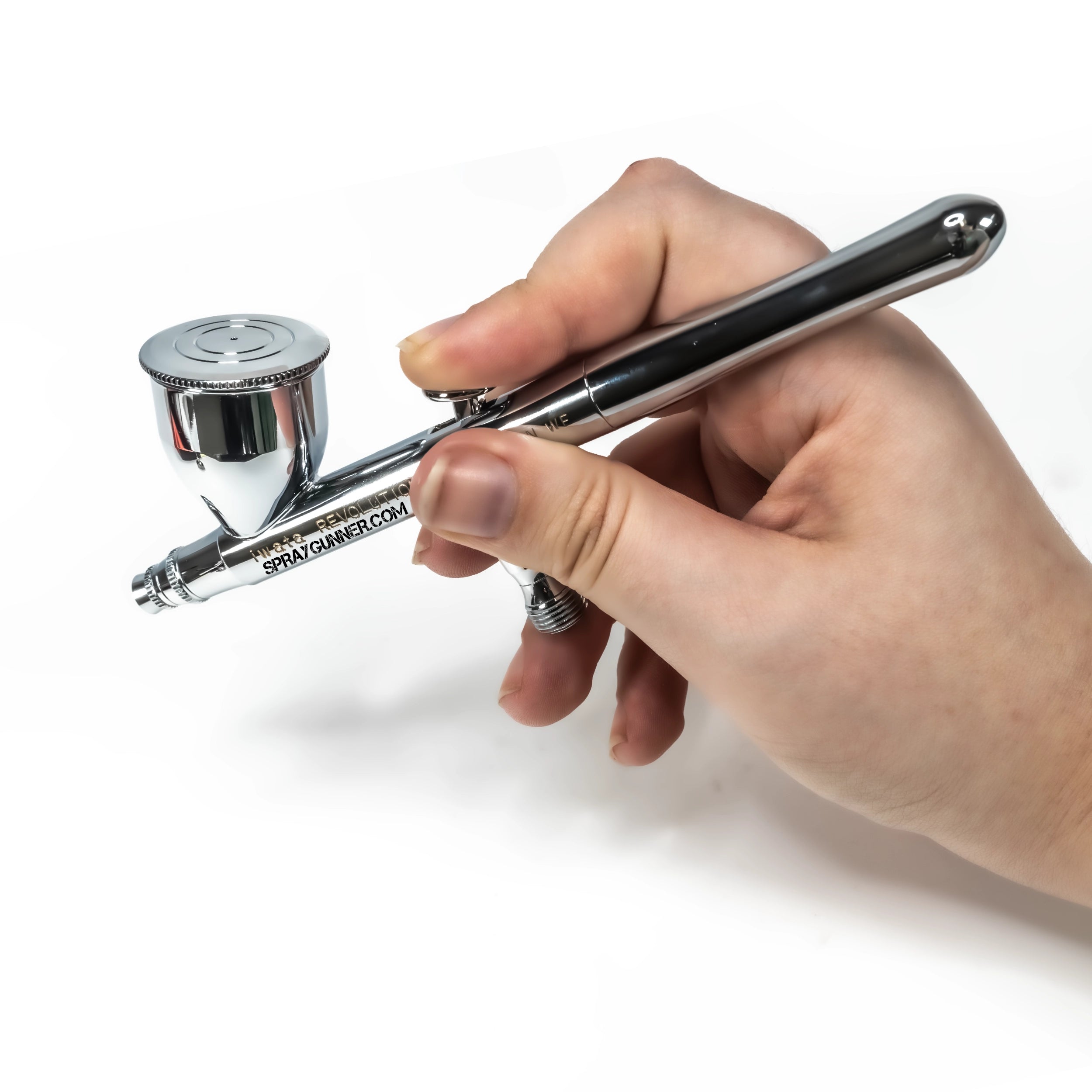 Iwata Revolution HP-CR Gravity Feed Dual Action Airbrush - Urbanlystore