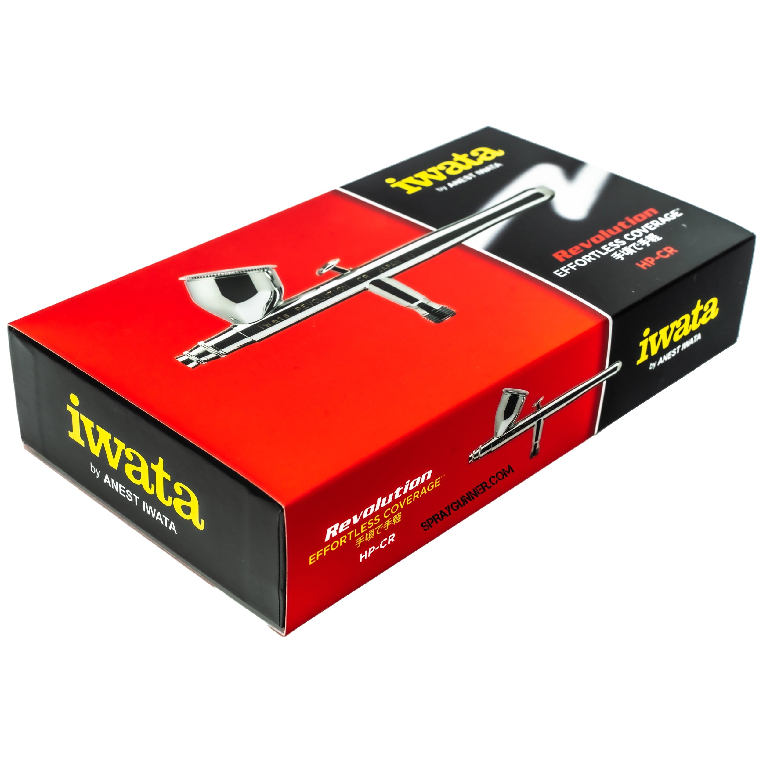 Iwata Revolution HP-CR Gravity Feed Dual Action Airbrush - Urbanlystore