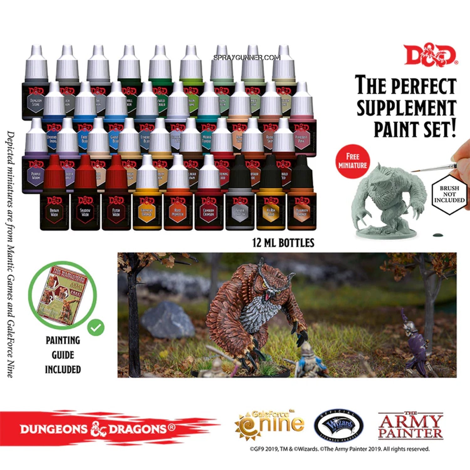 THE ARMY PAINTER: D&D Monsters Paint Set - Urbanlystore