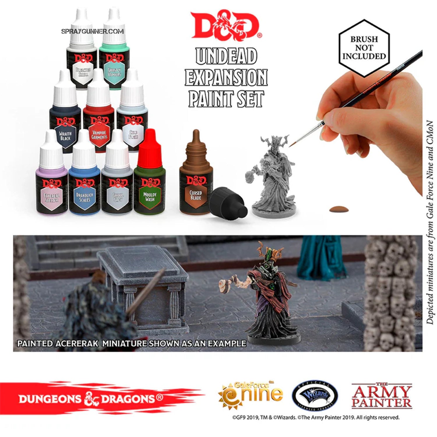THE ARMY PAINTER: D&D Underdead Paint Set - Urbanlystore