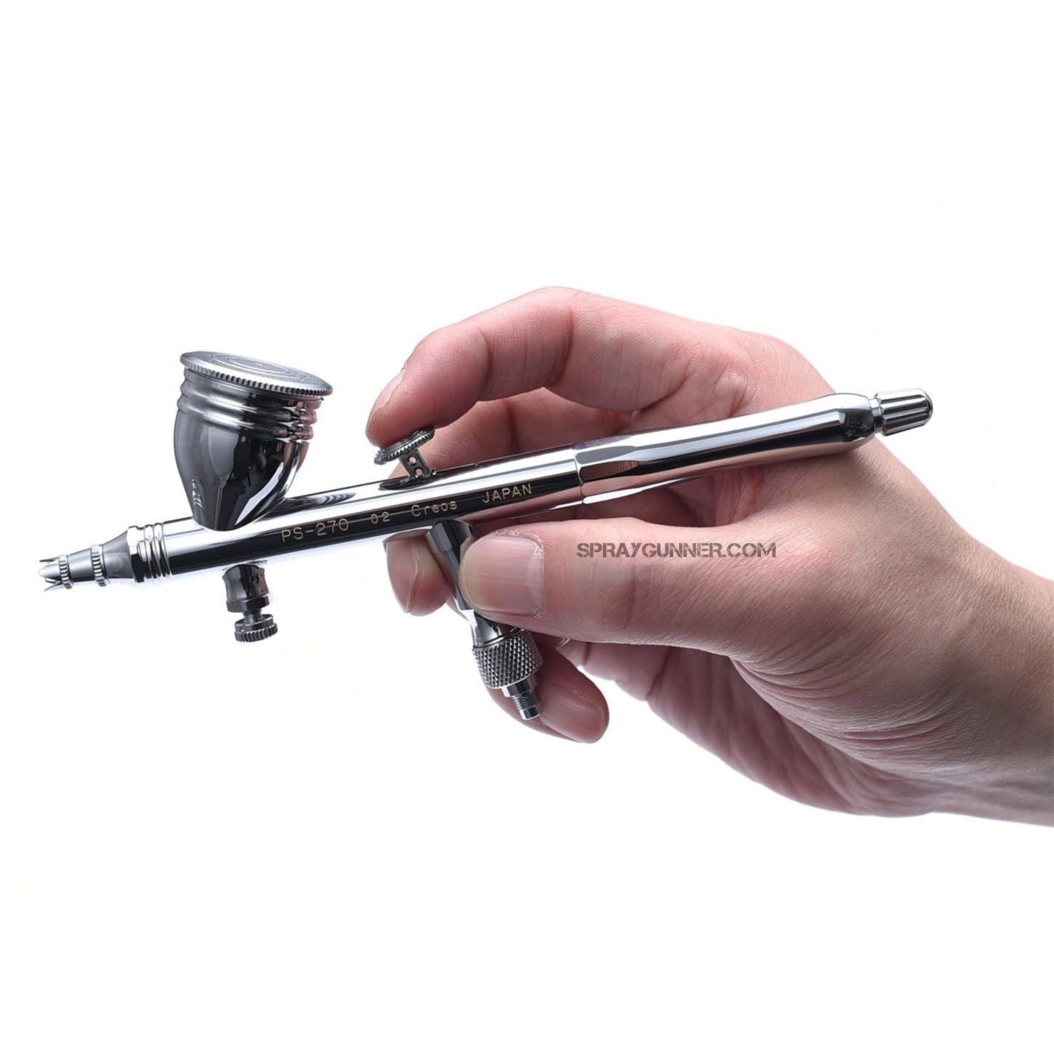 GSI Creos Mr. Airbrush Procon Boy PS-270 0.2mm Platinum - Urbanlystore