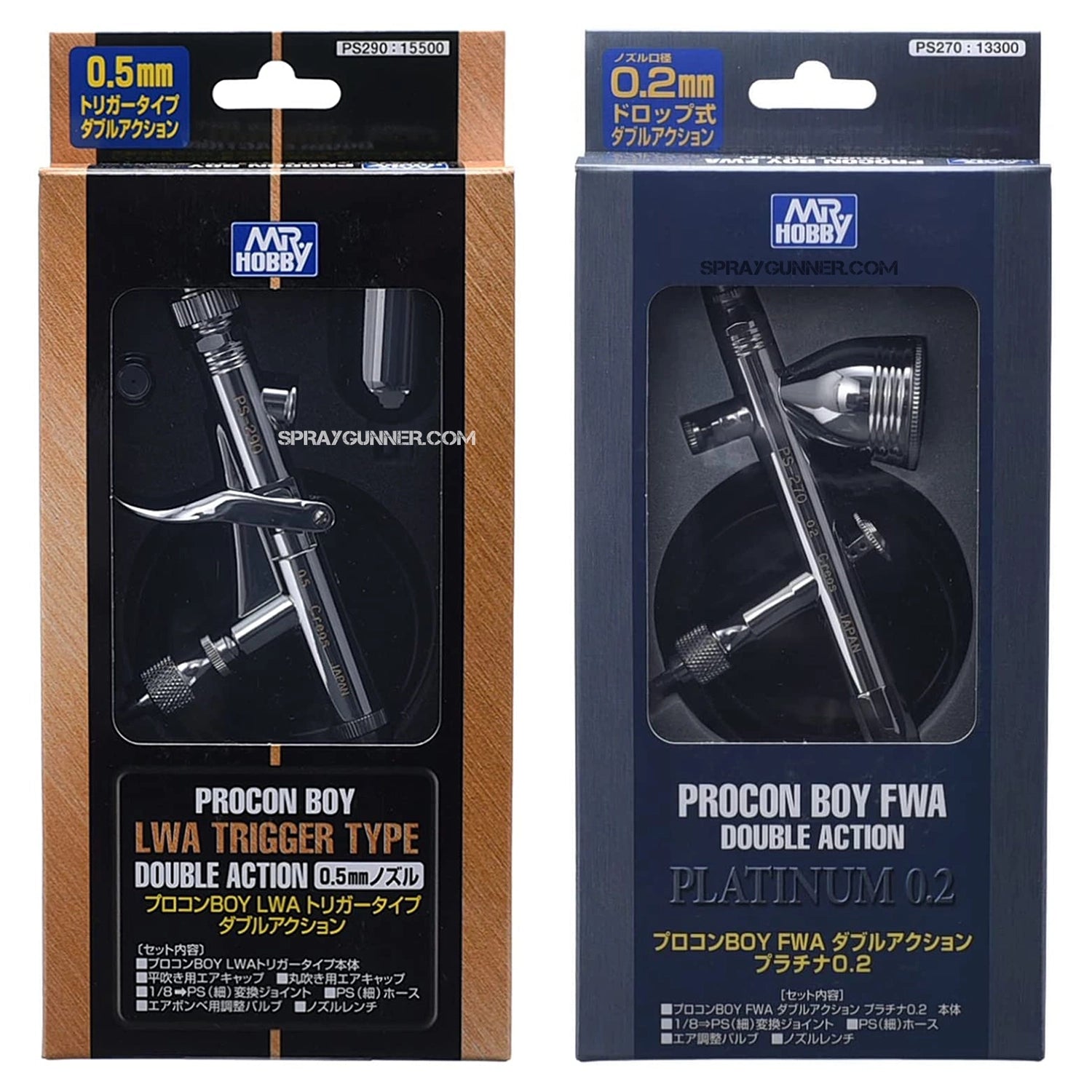 GSI Airbrush Bundle PS-290 + PS-270 - Urbanlystore