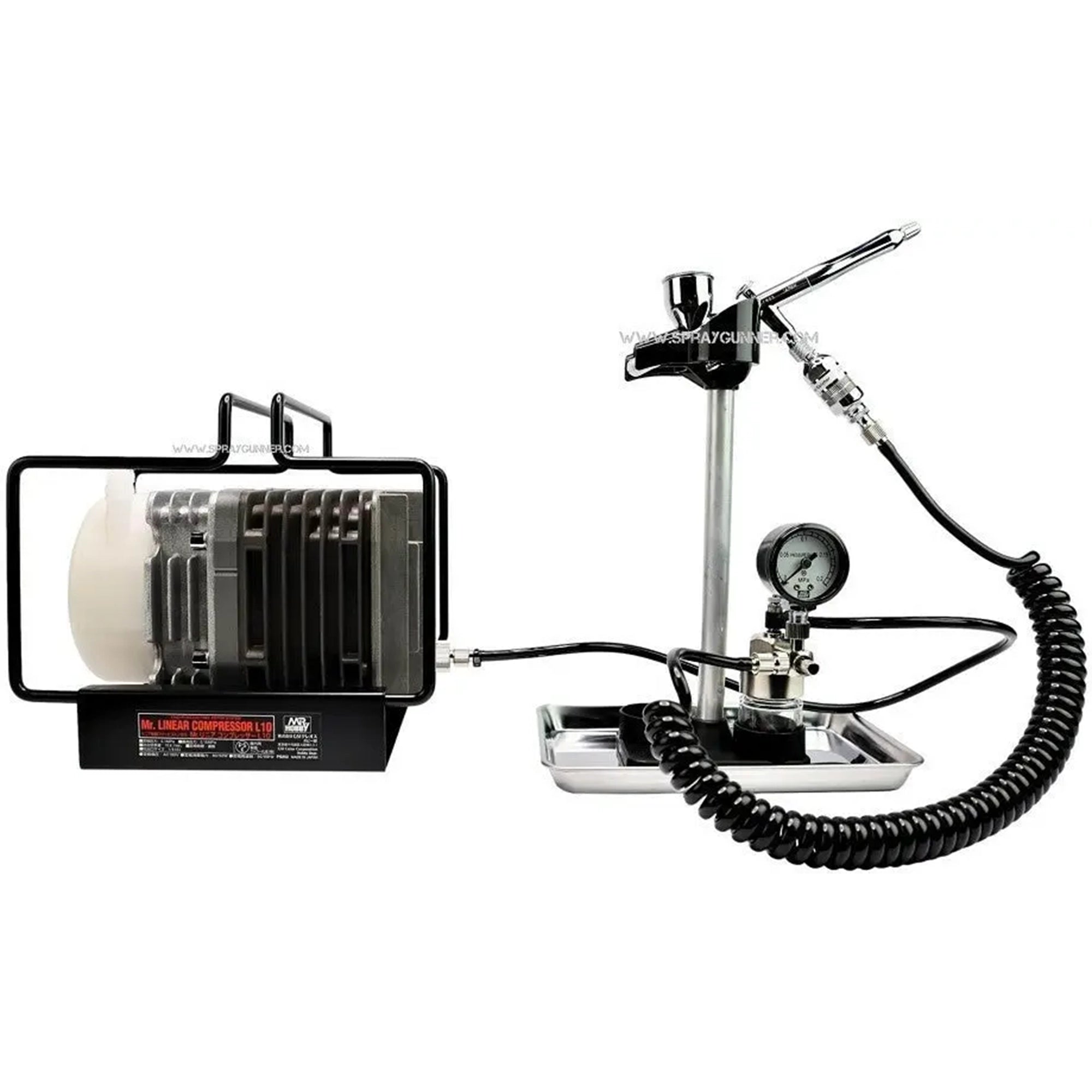 GSI Creos Mr. Hobby Mr.Linear Compressor L10/Regulator/Platinum Set