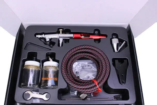 Paasche Airbrush VLS-202S Set with Metal Handle and All Three Heads - Urbanlystore