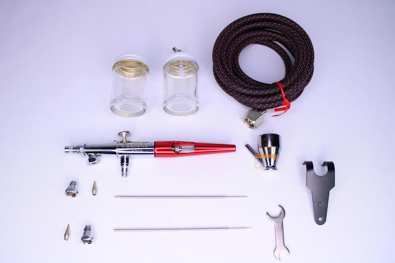 Paasche Airbrush VLS-202S Set with Metal Handle and All Three Heads - Urbanlystore