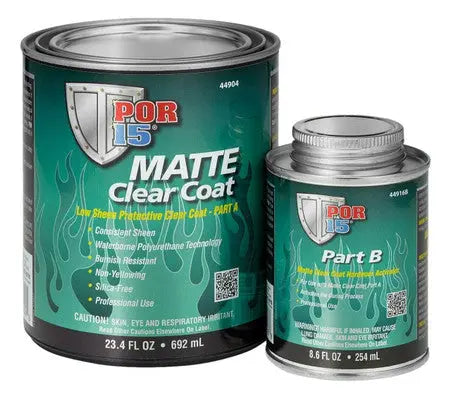 Por- 15 Matte Clear Coat 1 Quart POR-15
