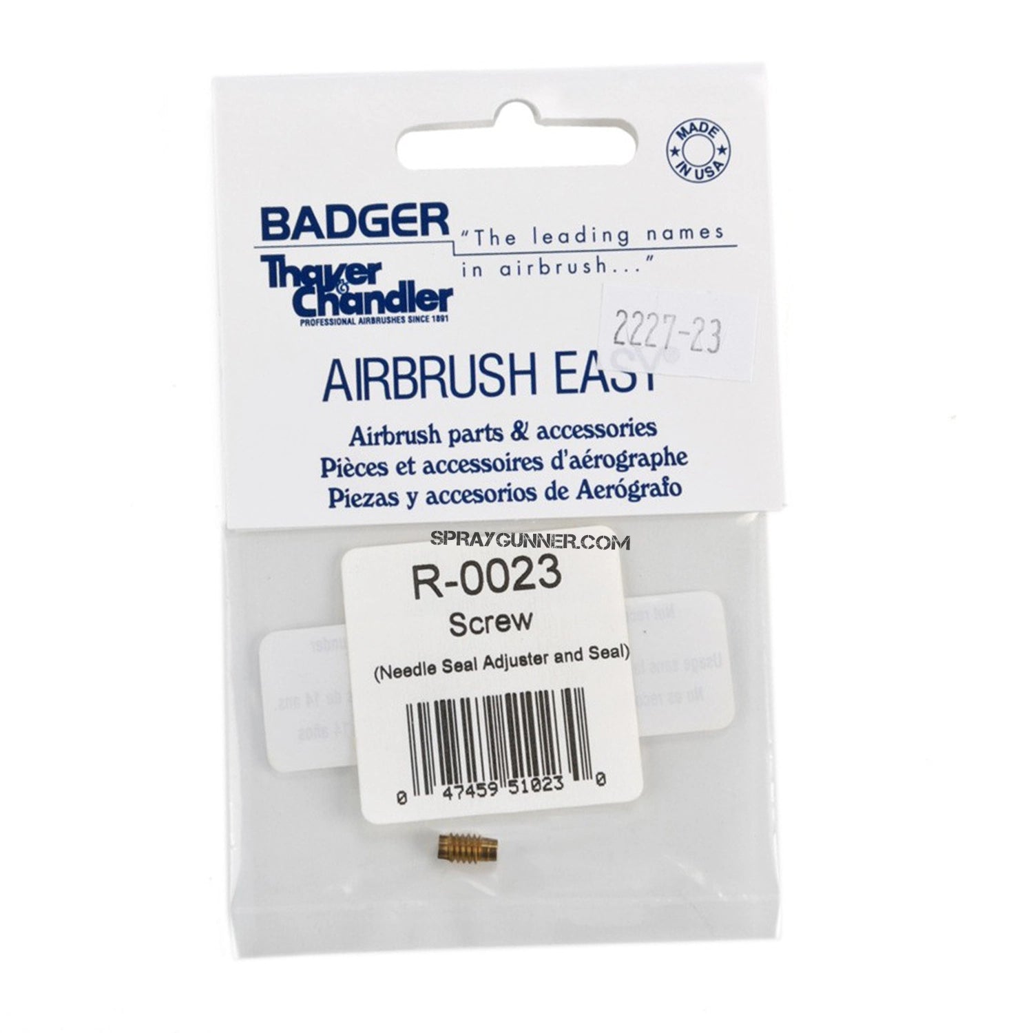 BADGER R-0023 Needle seal adjuster with PTFE bearing - Urbanlystore