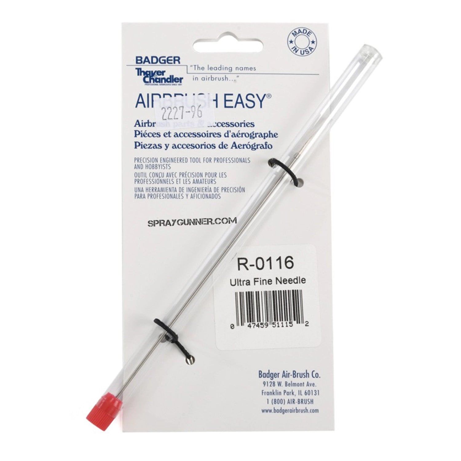 BADGER R-0116 Ultra Fine Needle for Badger Renegade - Urbanlystore