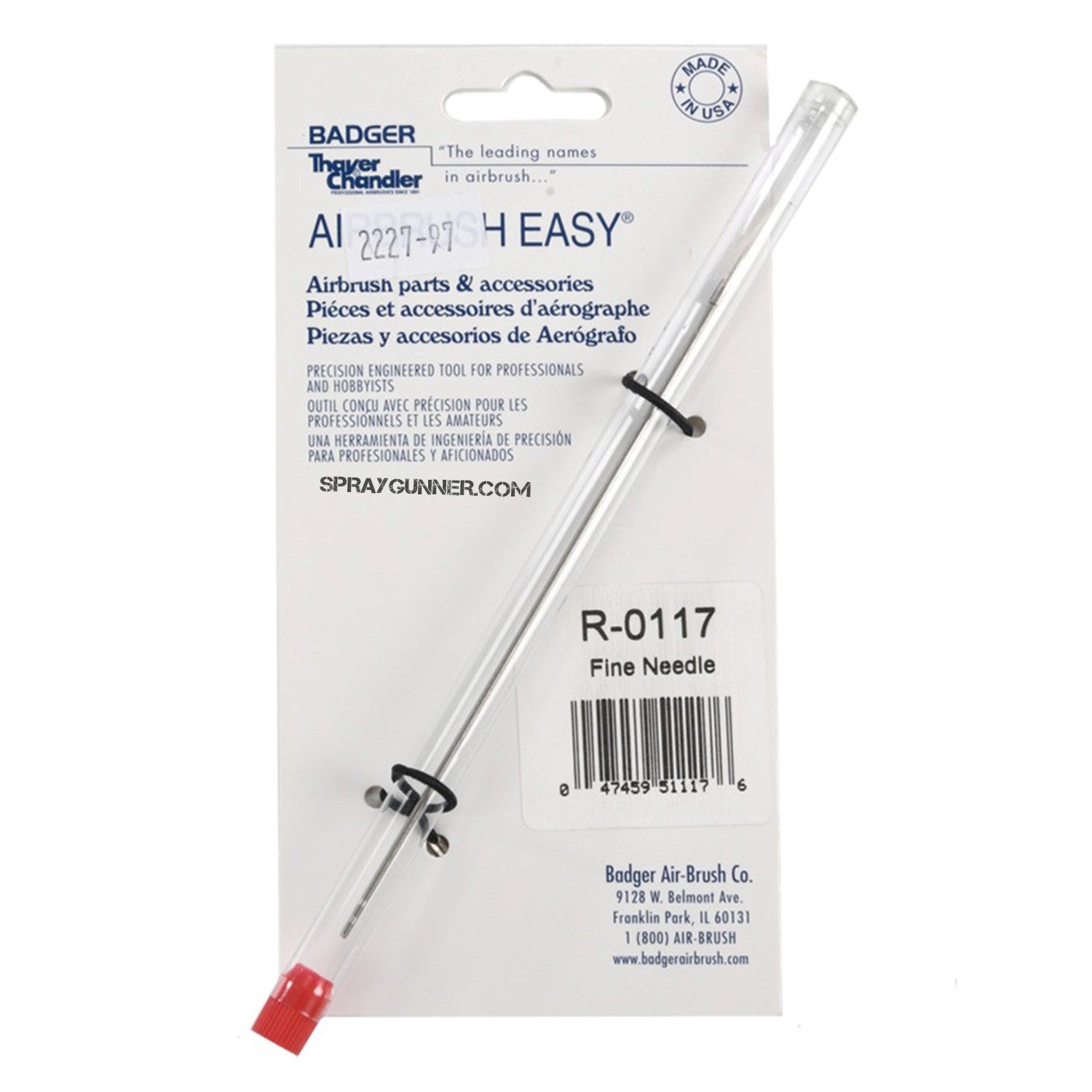 BADGER R-0117 Fine Needle for Badger Renegade - Urbanlystore