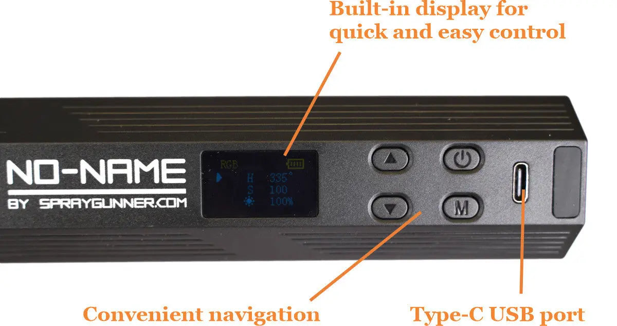 RGB LED light with magnets and battery - Urbanlystore