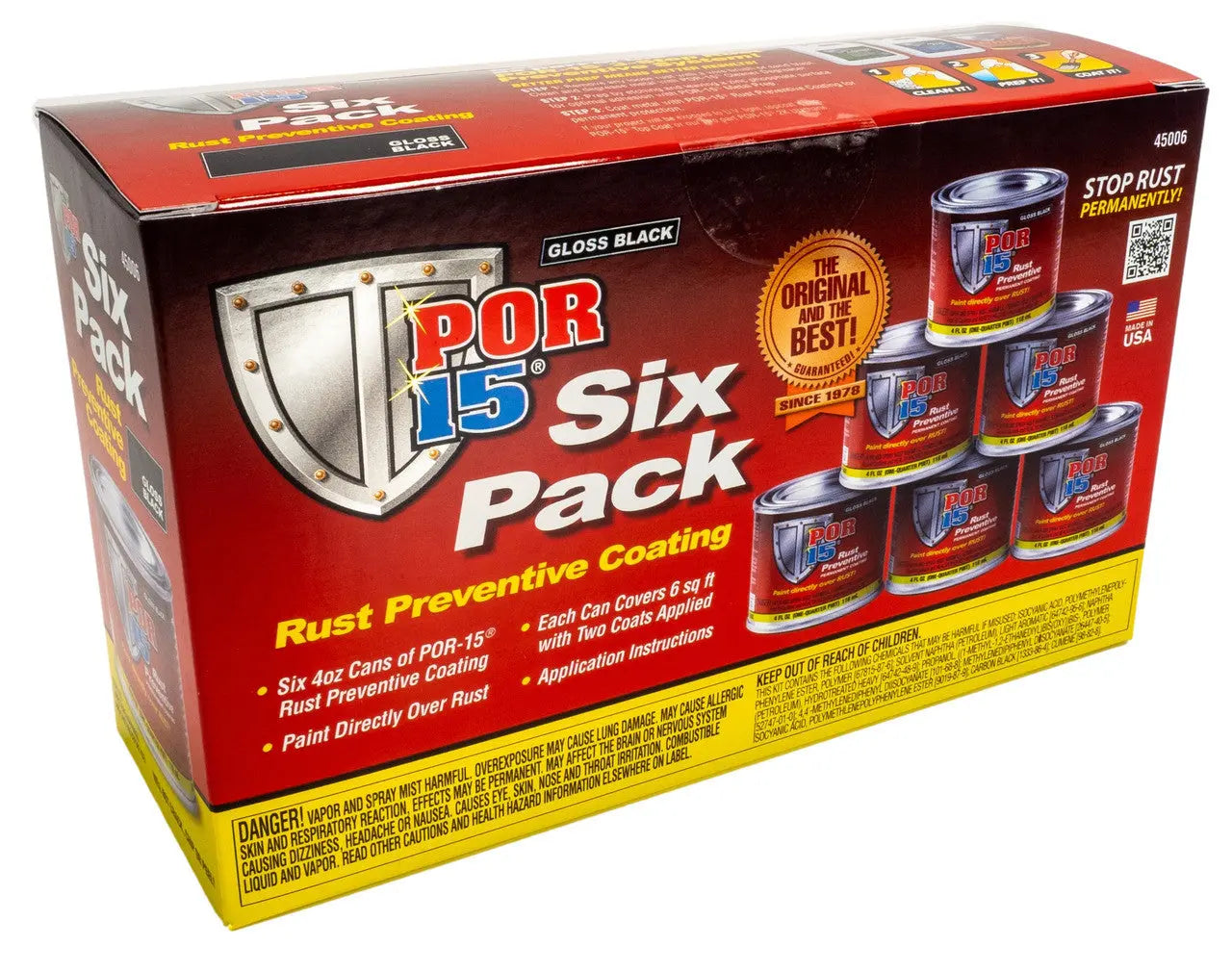 Rust Preventive Coating Gloss Black - Urbanlystore