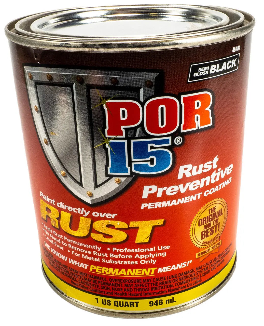 Rust Preventive Coating Semi-Gloss Black - Urbanlystore
