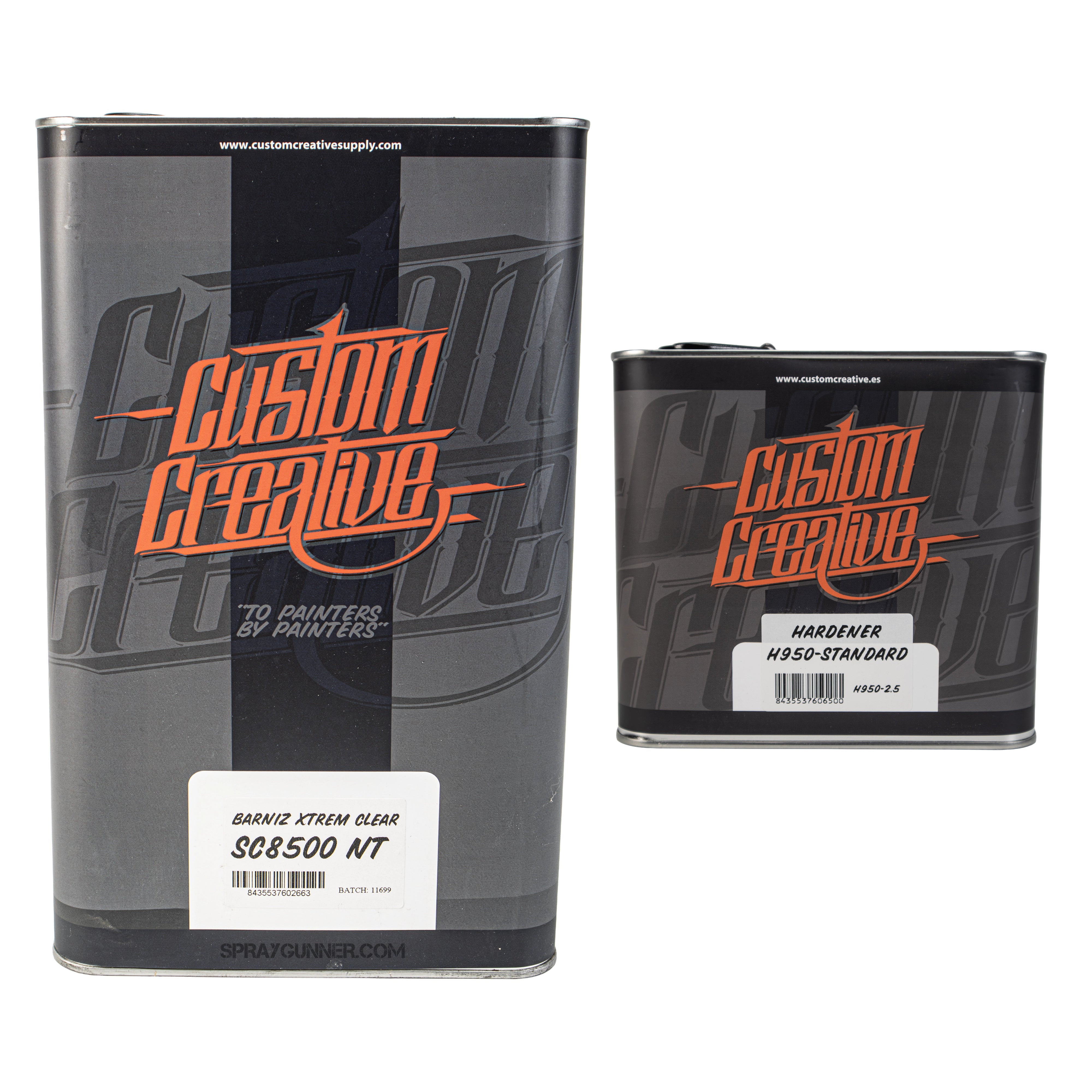 Custom Creative Xtreme Clear C8500 (with H950 Hardener)