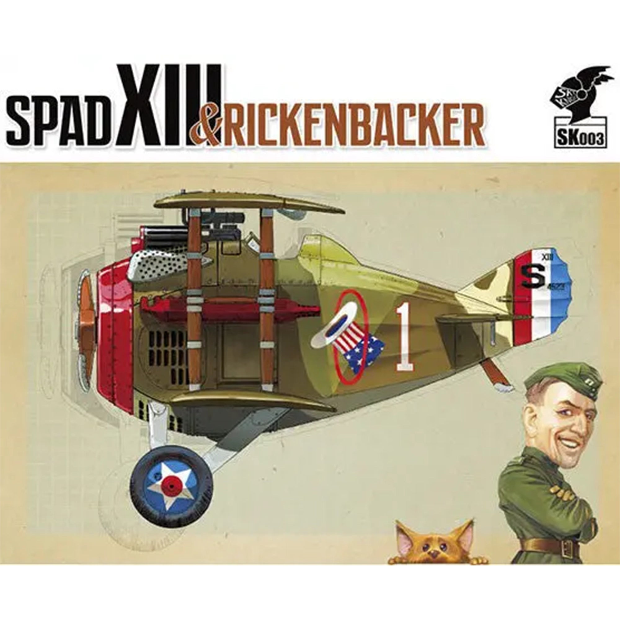 SPAD XIII & RICKENBACKER Model Kit