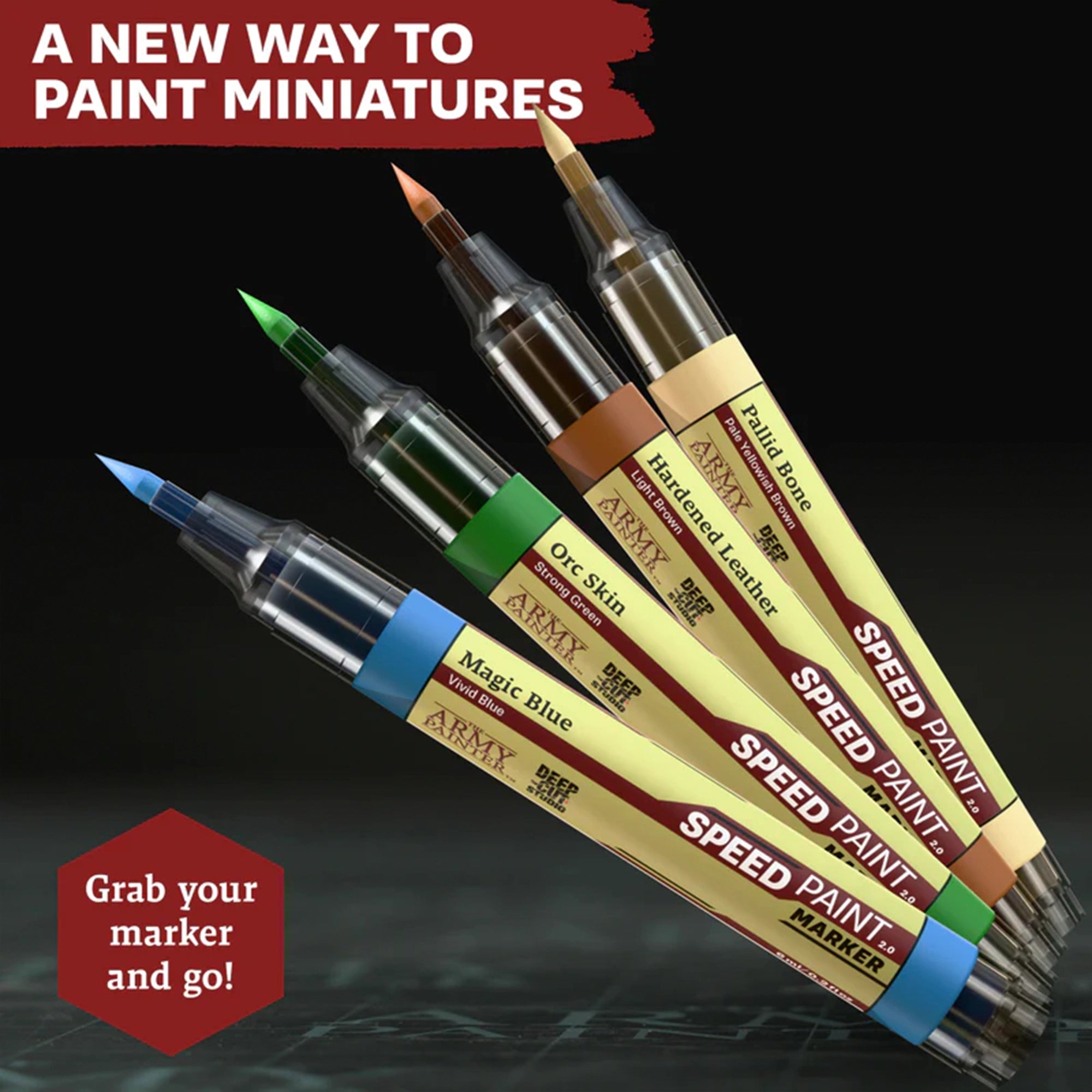 THE ARMY PAINTER: Speedpaint Marker – Starter Set
