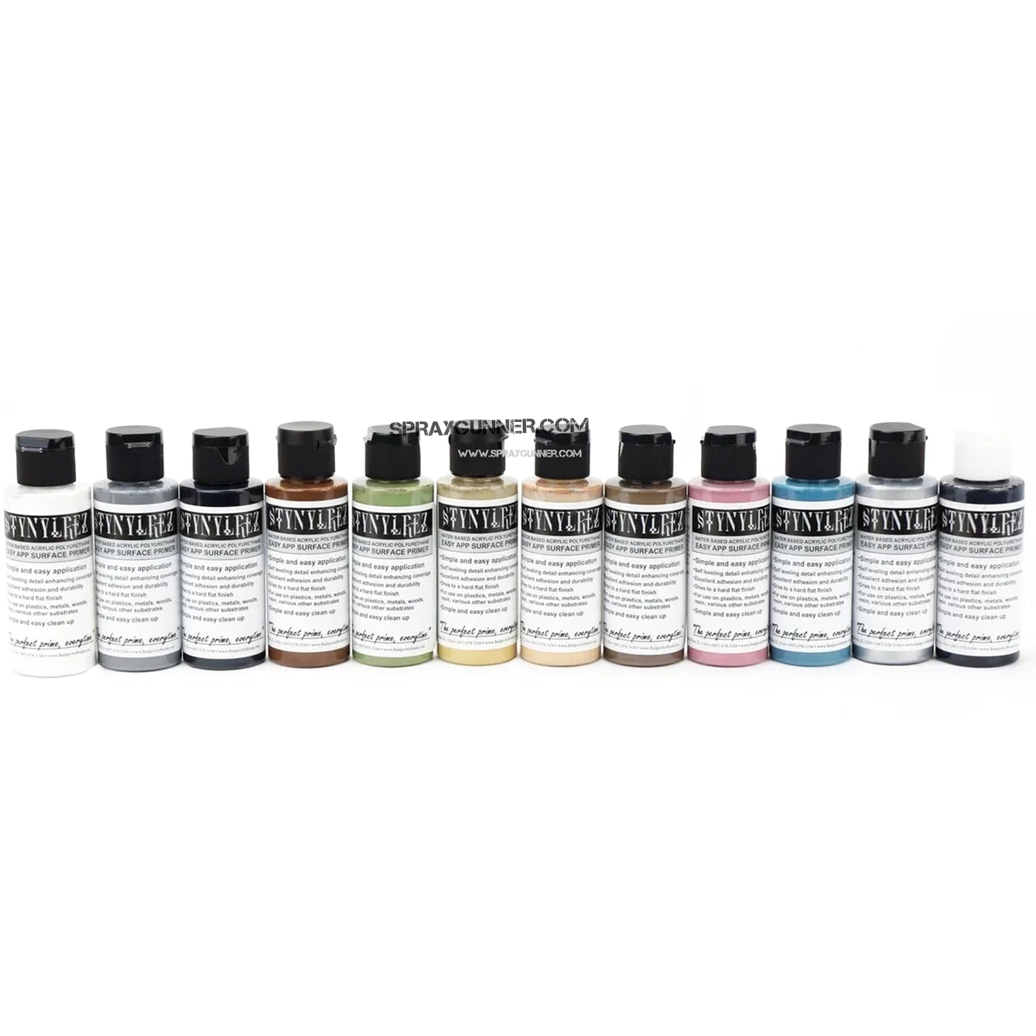 STYNYLREZ primer set 12 tone 2oz (60ml) each SNR-224 - Urbanlystore
