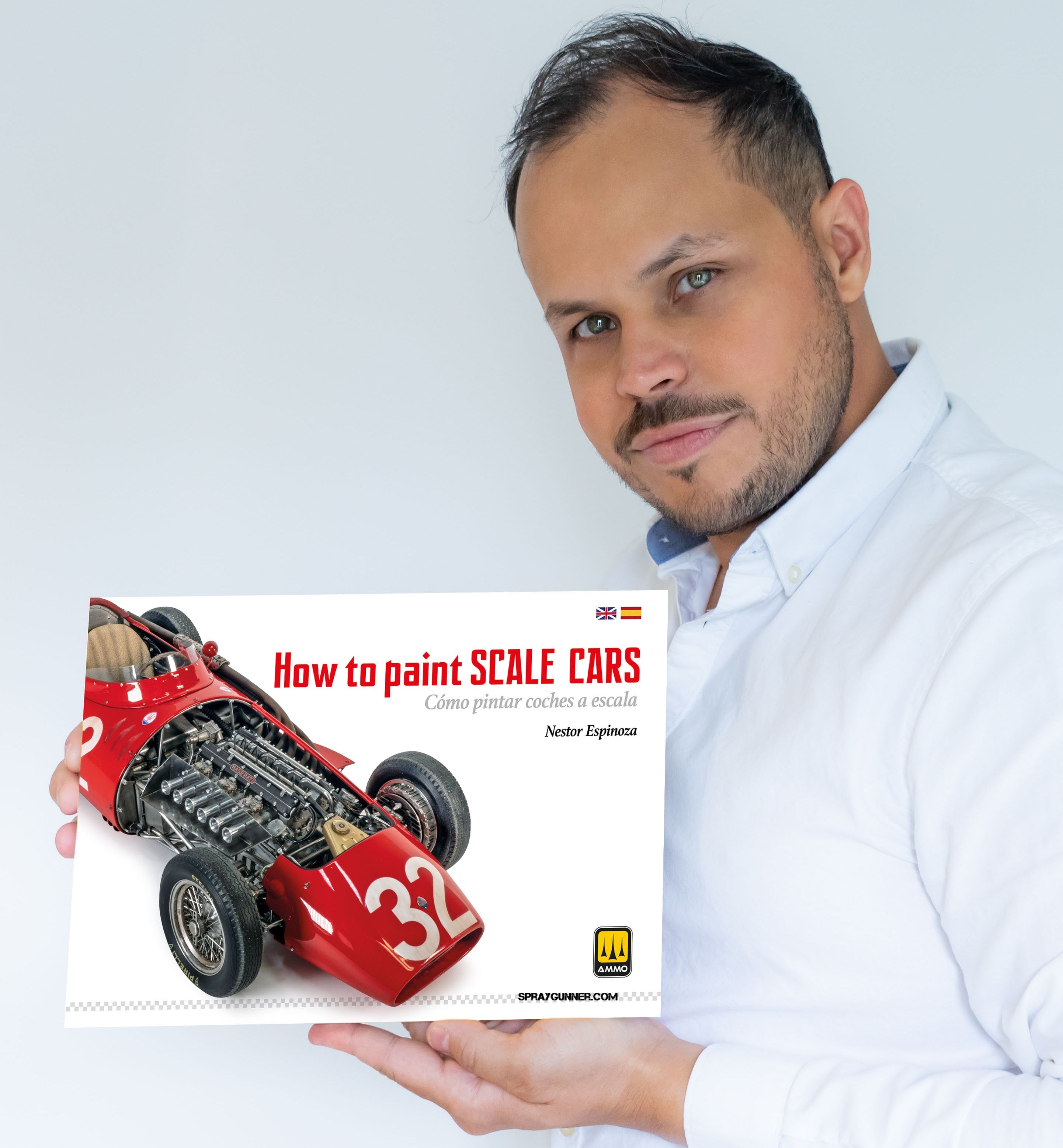 How to Paint SCALE CARS - hard cover book with step-by-step on painting model cars. - Urbanlystore