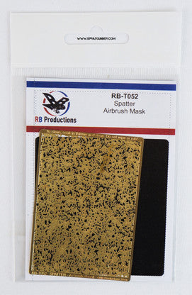 Spatter - Miniature Airbrush Stencil - Urbanlystore