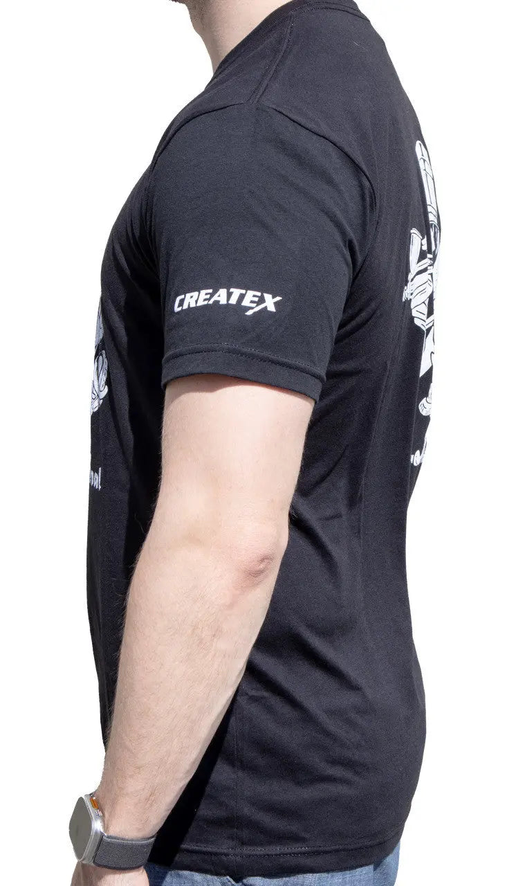 Createx/SprayGunner Mascot T-shirt - Urbanlystore