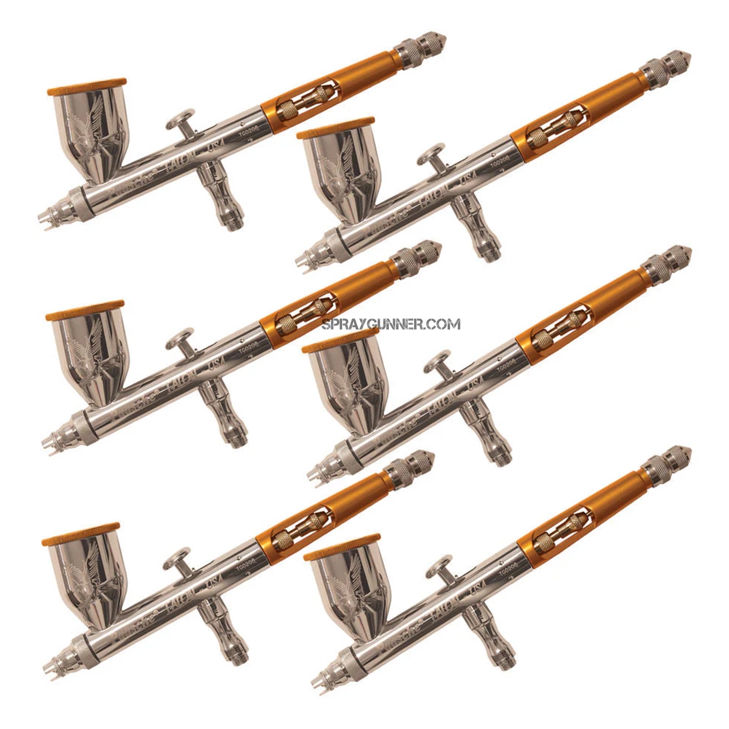 Paasche Talon Gravity-Feed Airbrush 6 Pack - Urbanlystore