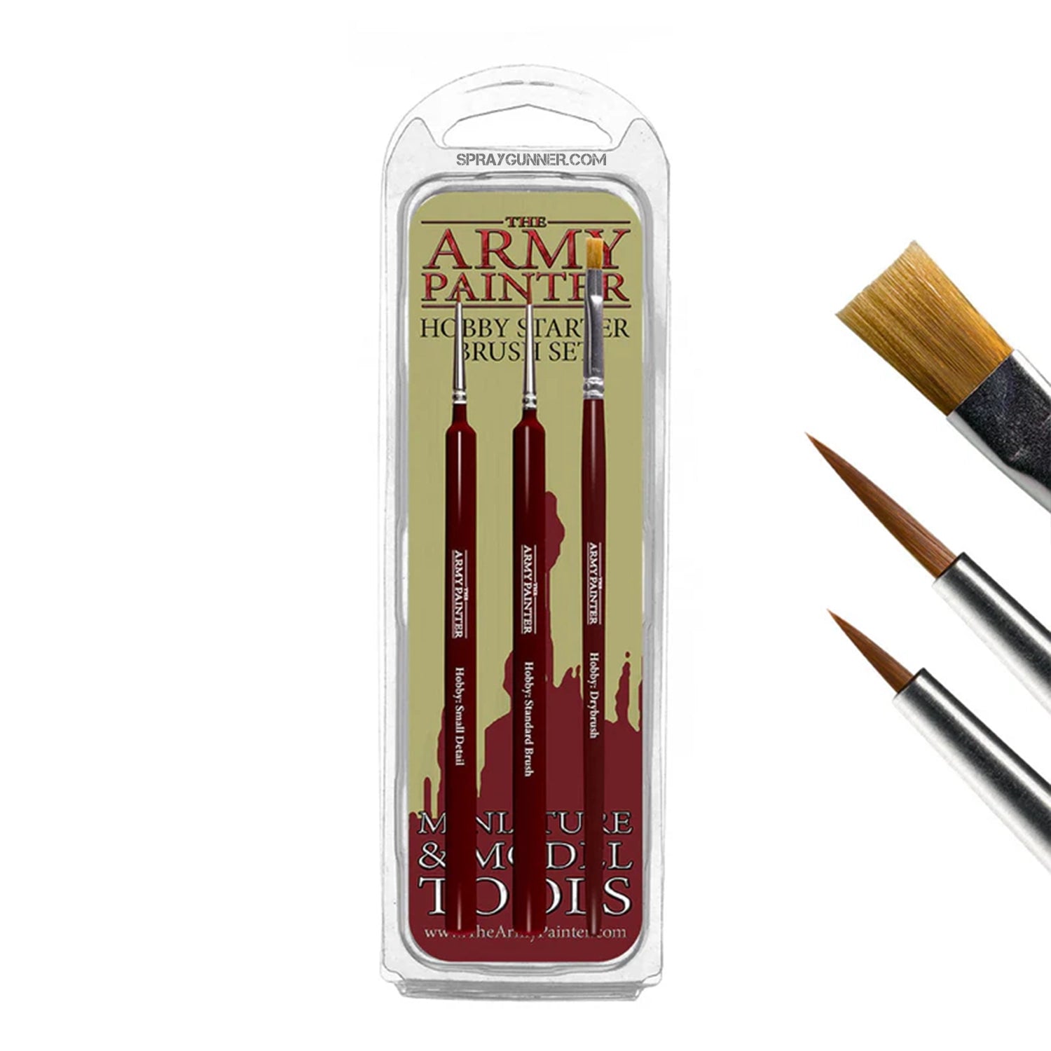 THE ARMY PAINTER: Hobby Starter Brush Set - Urbanlystore